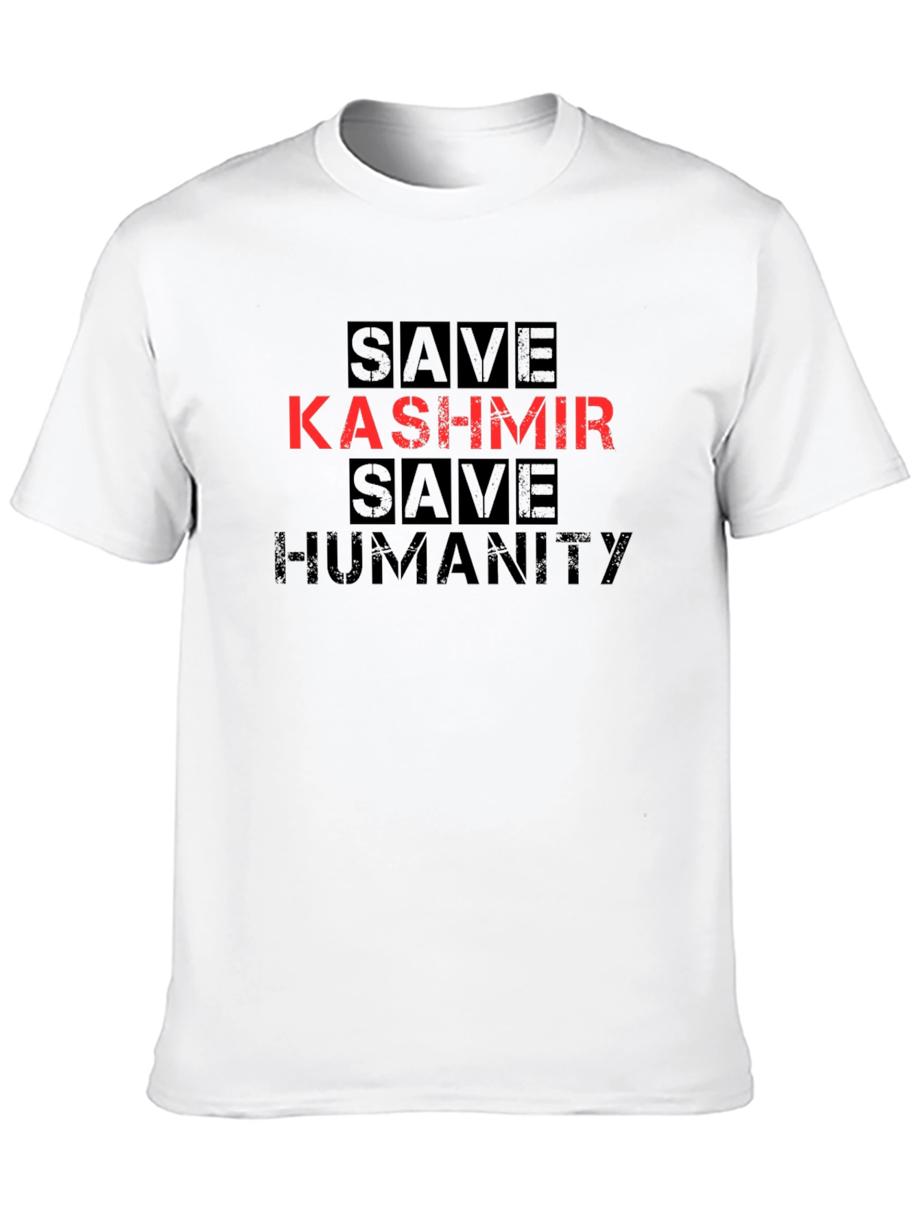 Save Kashmir Save Humanity Graphic T-Shirt