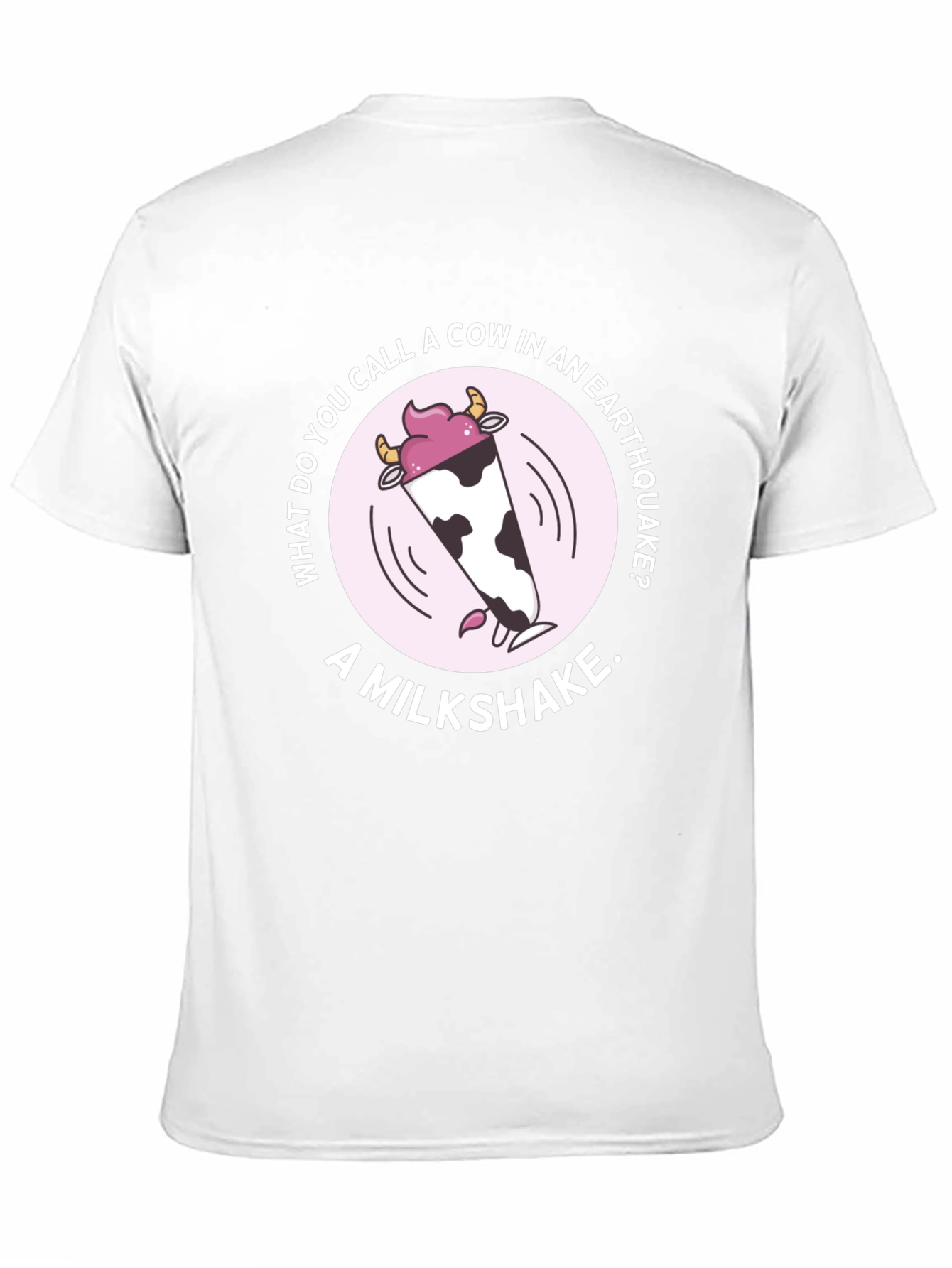 Earthquake Milkshake Humor Graphic Tee