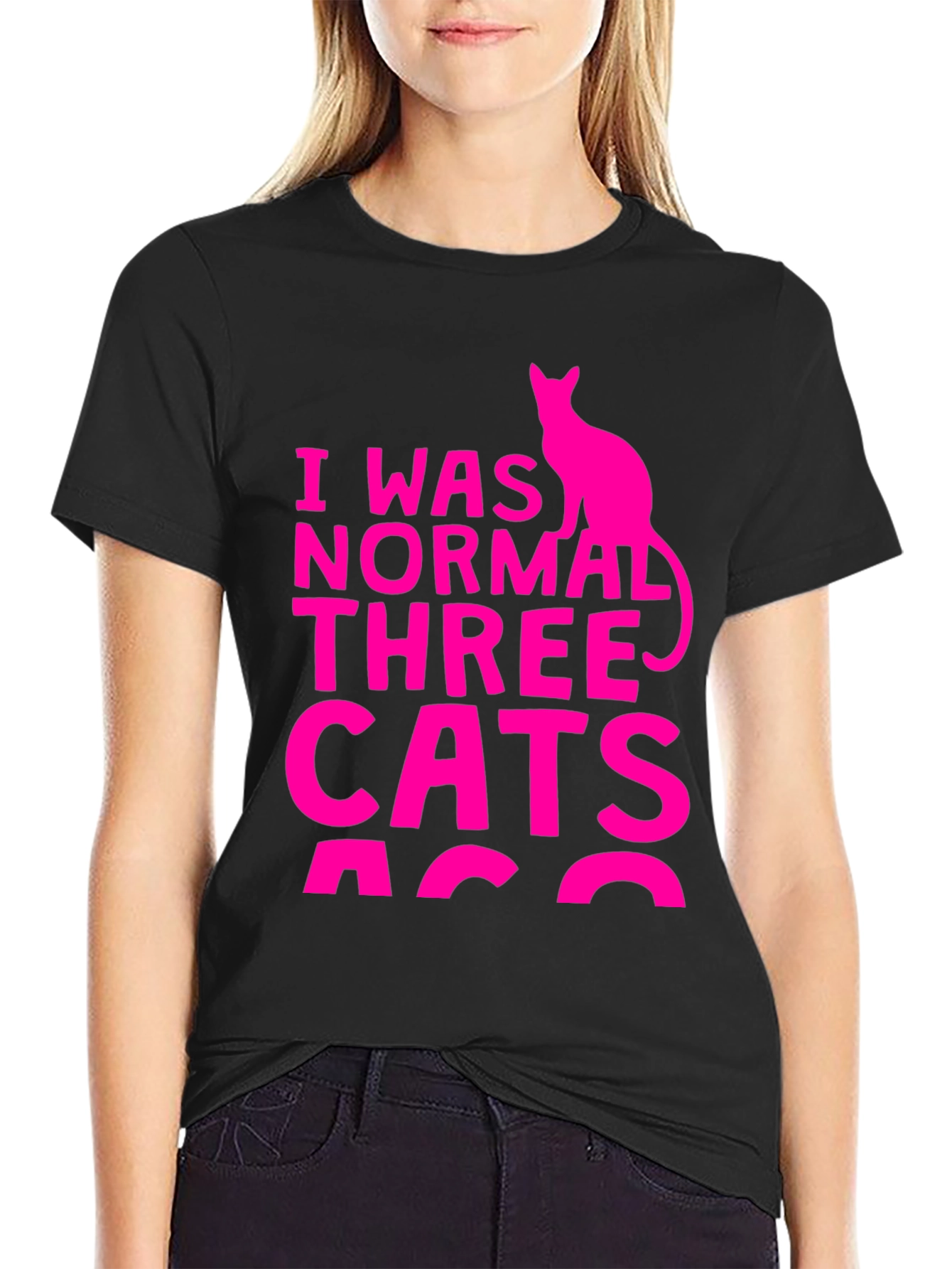 I Was Normal Three Cats Ago T-Shirt