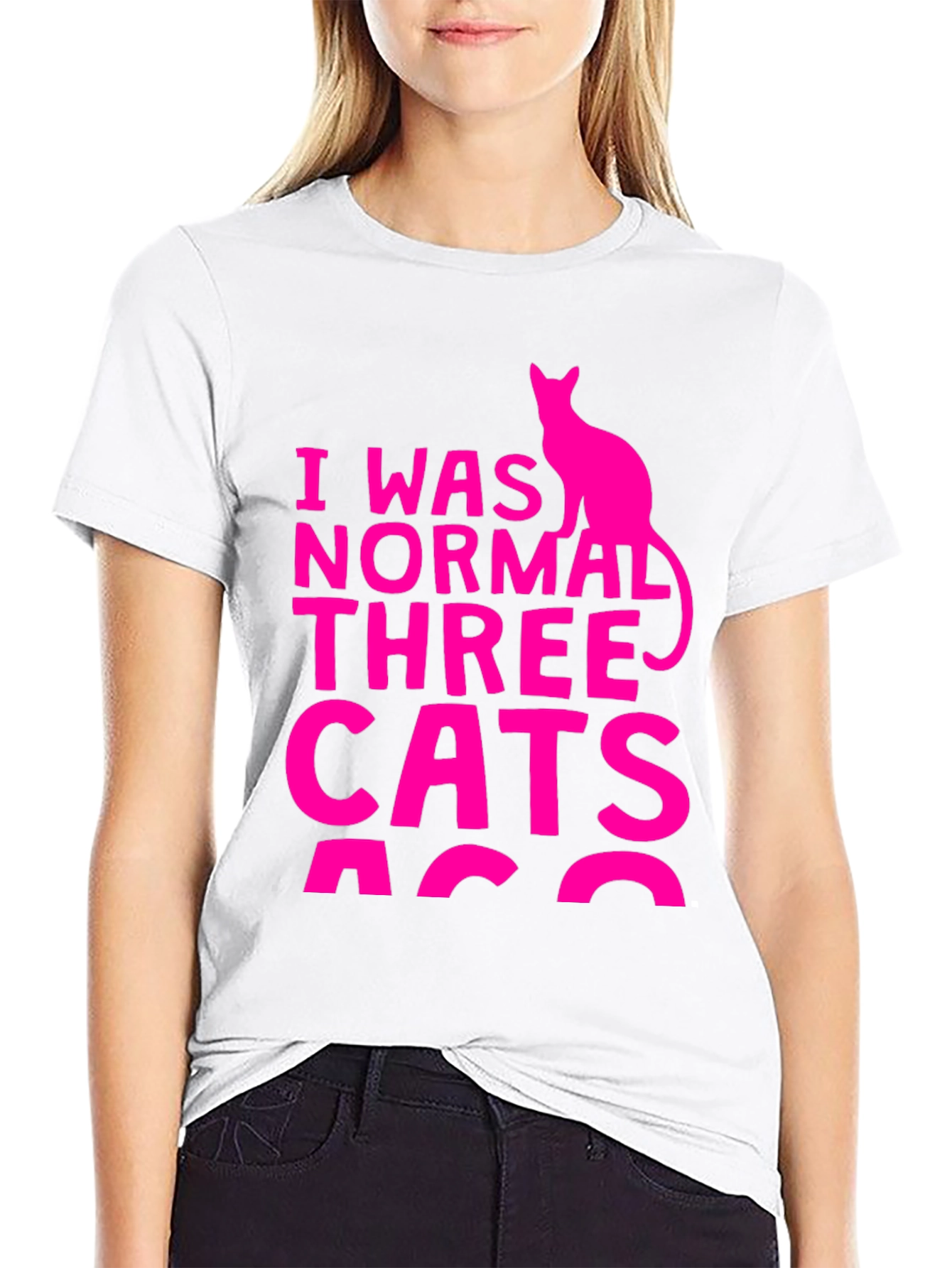 I Was Normal Three Cats Ago T-Shirt