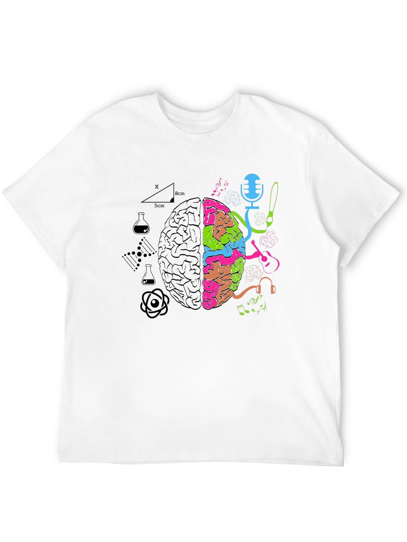 Brain Art vs Science T-Shirt