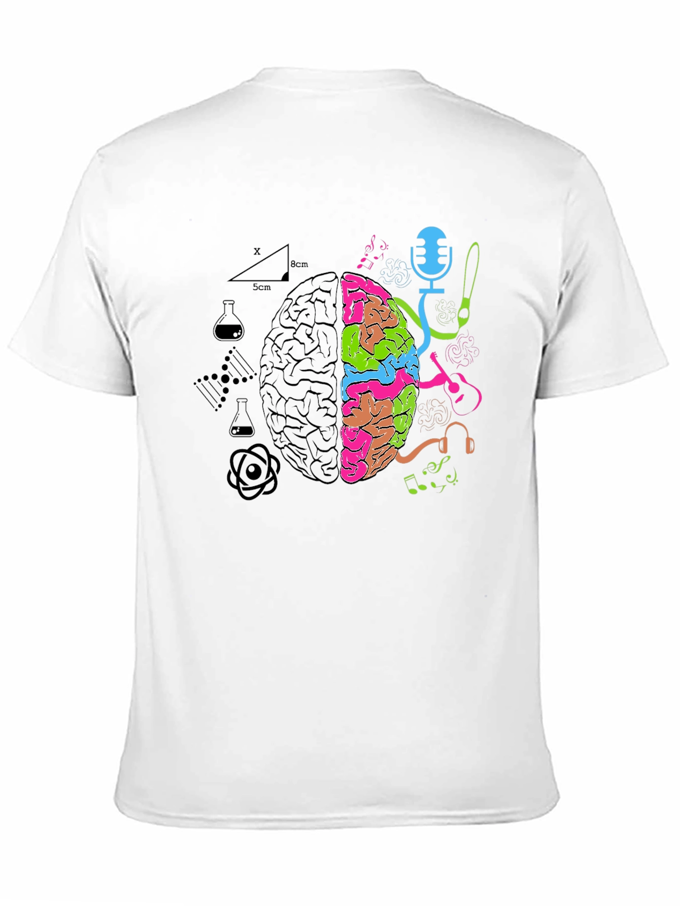 Brain Art vs Science T-Shirt