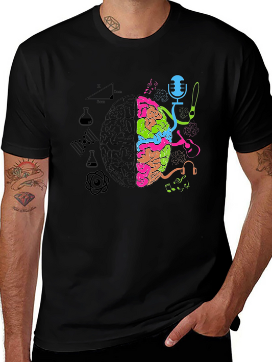 Brain Art vs Science T-Shirt