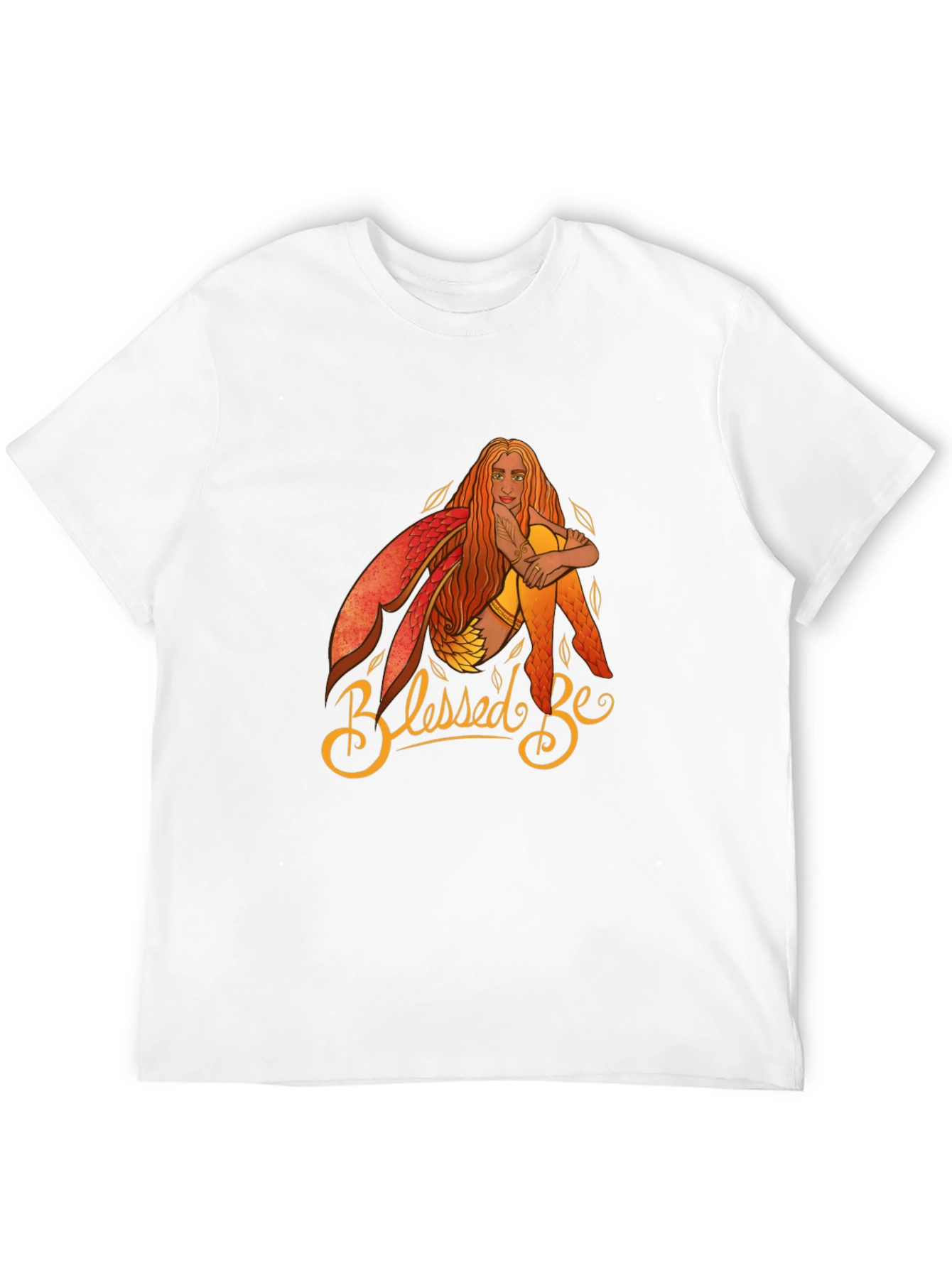 Blessed Be Fairy Graphic T-Shirt - Black Cotton Tee