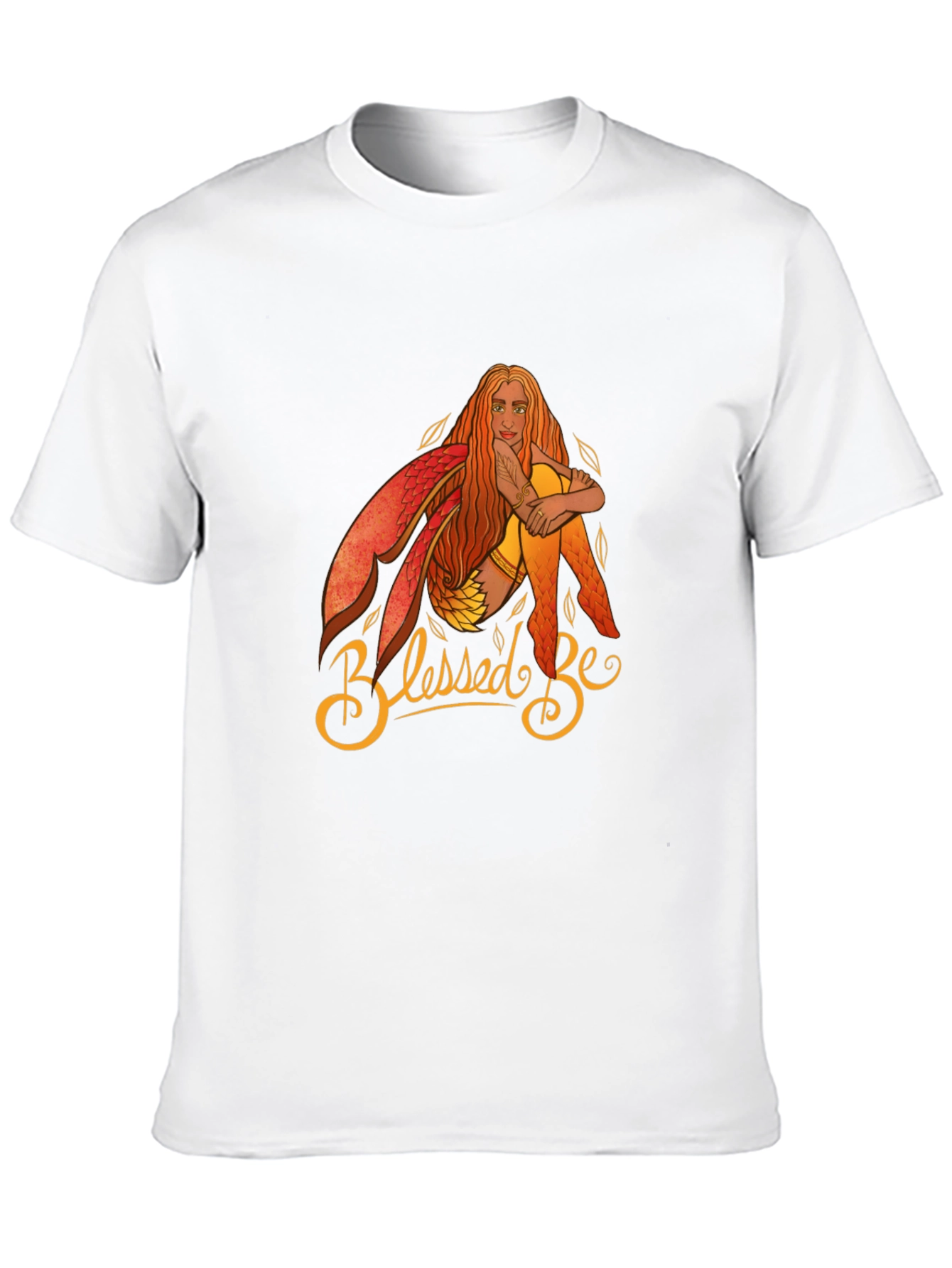 Blessed Be Fairy Graphic T-Shirt - Black Cotton Tee