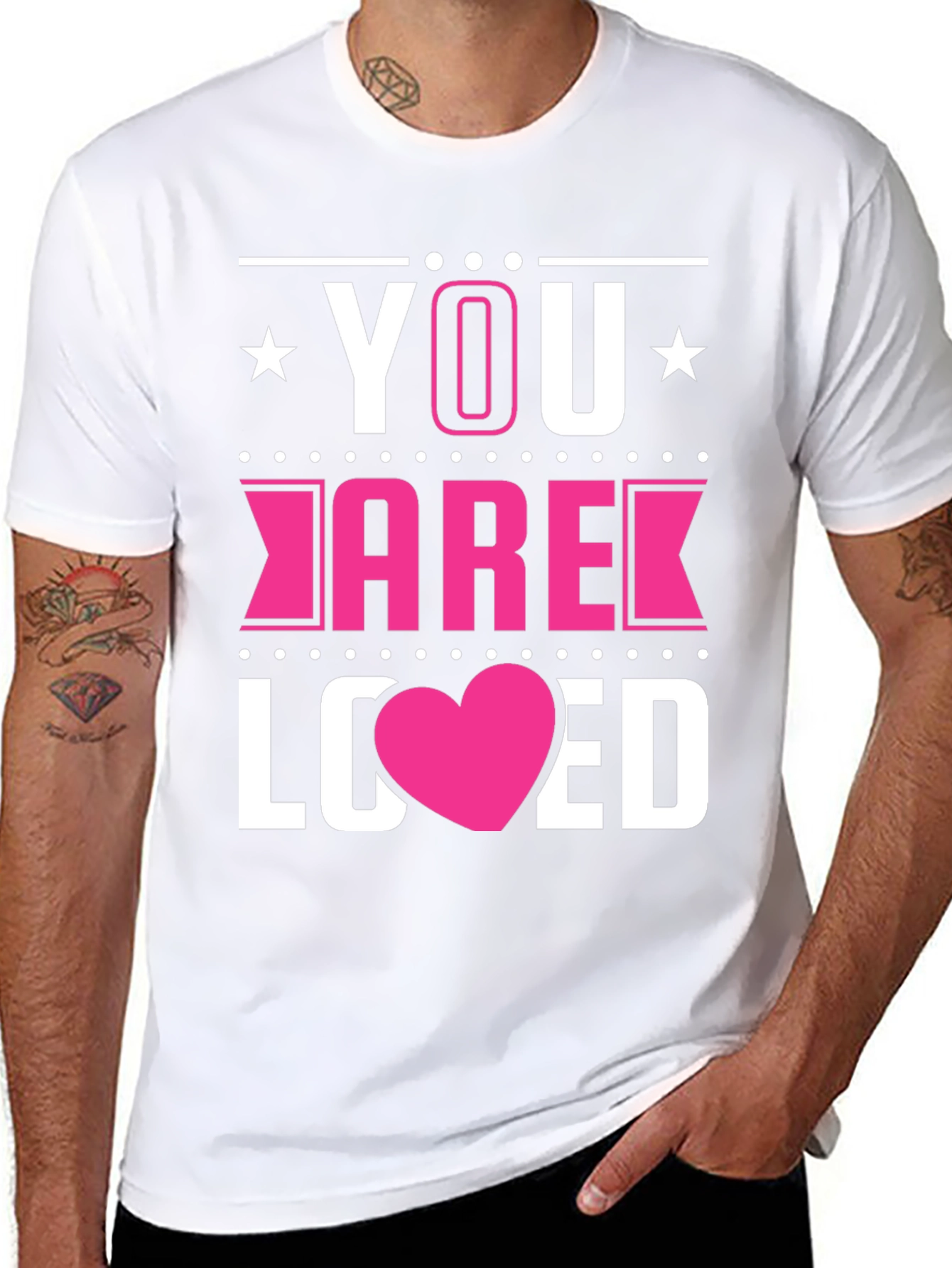You Are Loved T-Shirt - Stylish Graphic Tee
