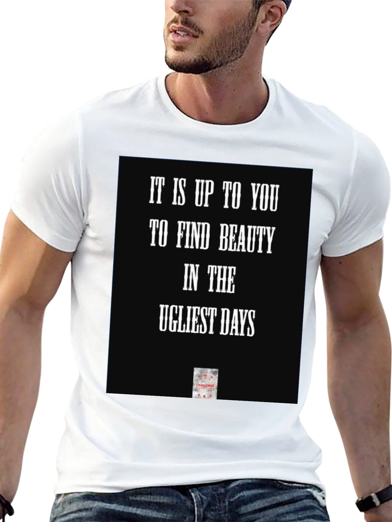 Inspirational Quote Black T-Shirt