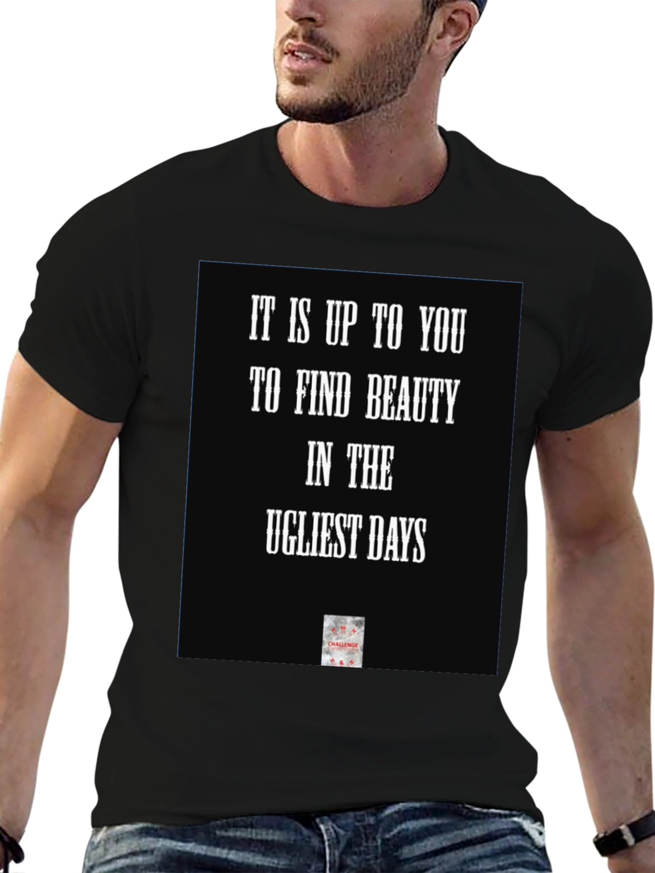 Inspirational Quote Black T-Shirt