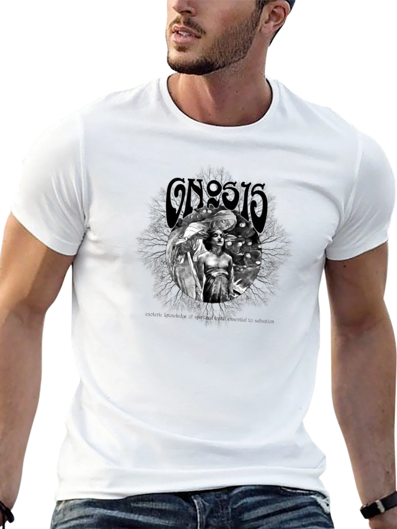Ghost T-Shirt - Black Graphic Tee