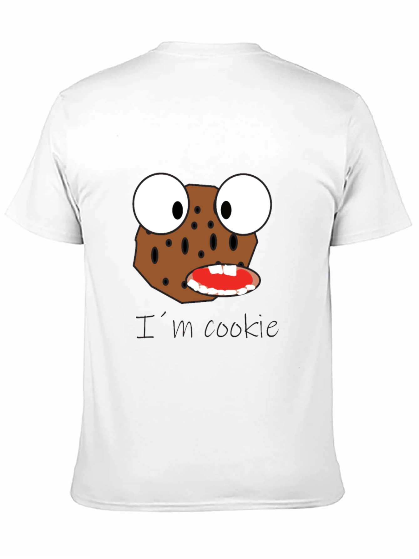 Im Cookie T-Shirt: Funny Cartoon Graphic Tee
