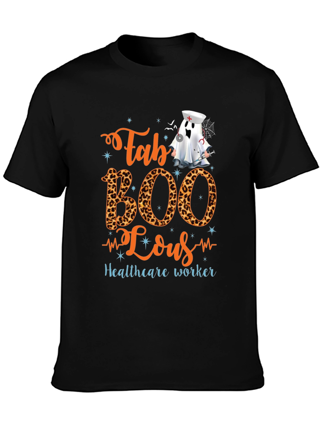 Fab BOO Lous Healthcare Worker Halloween T-Shirt