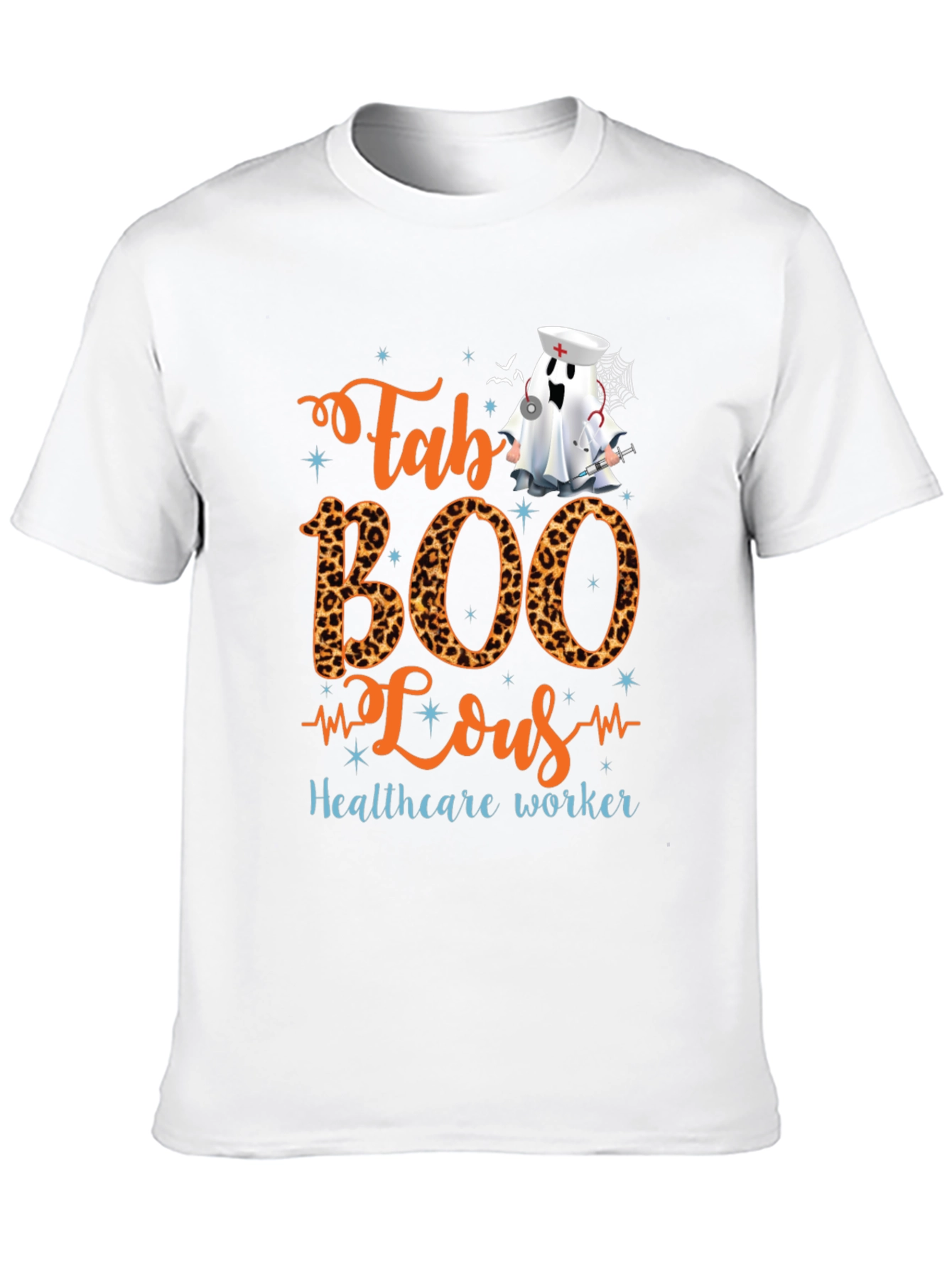 Fab BOO Lous Healthcare Worker Halloween T-Shirt