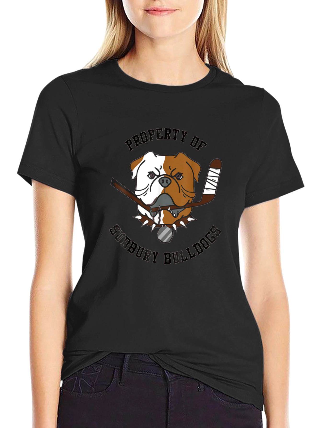 Sudbury Bulldogs Graphic T-Shirt Hockey Fan Apparel