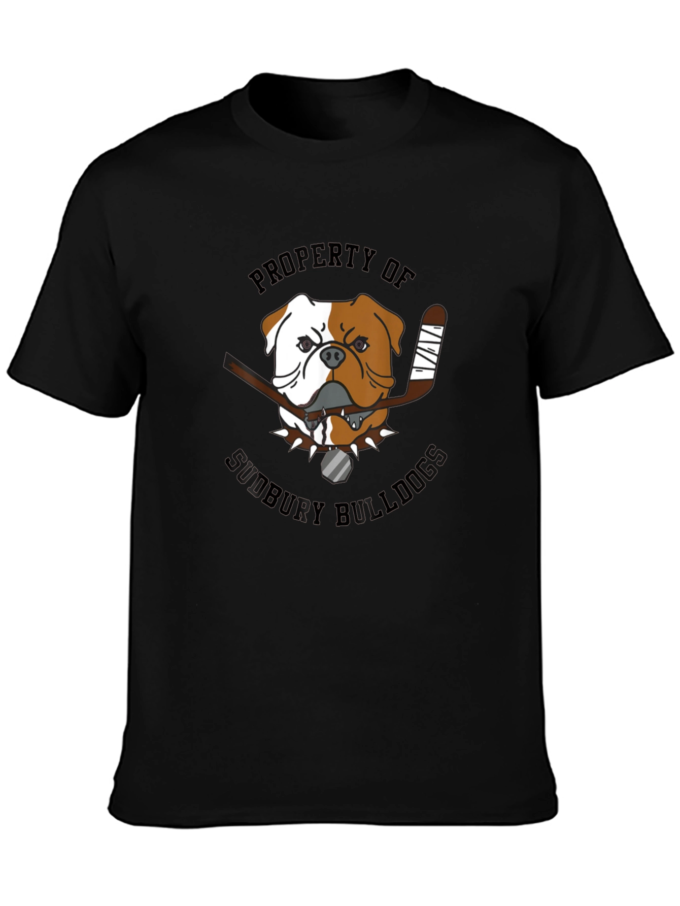 Sudbury Bulldogs Graphic T-Shirt Hockey Fan Apparel