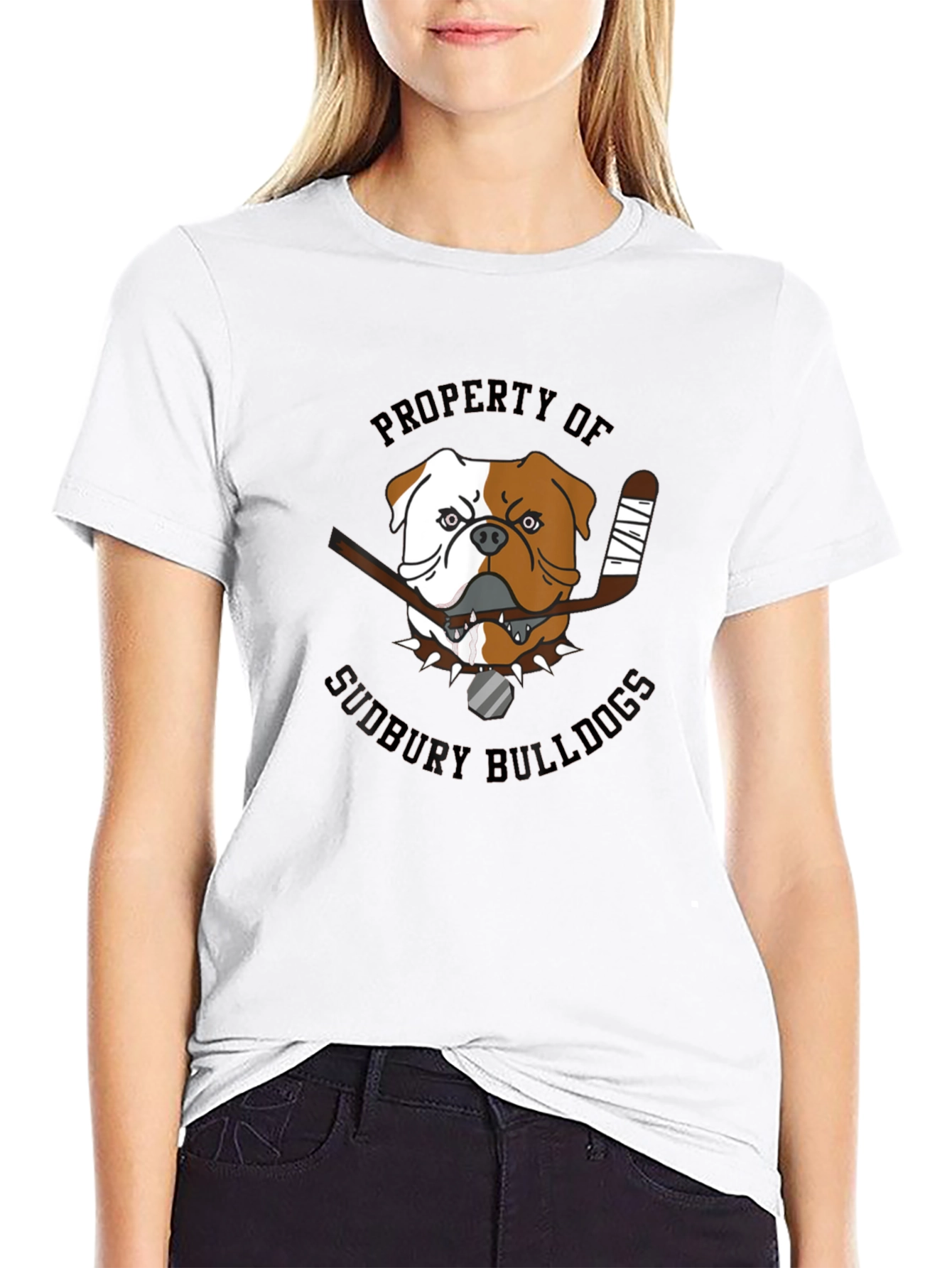 Sudbury Bulldogs Graphic T-Shirt Hockey Fan Apparel