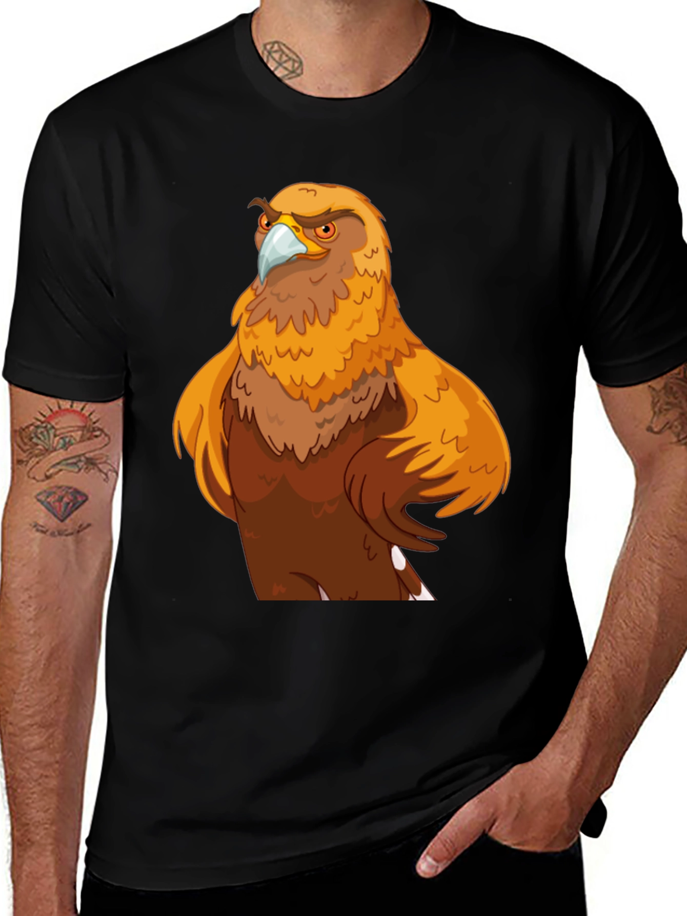 Cool Eagle Graphic T-Shirt