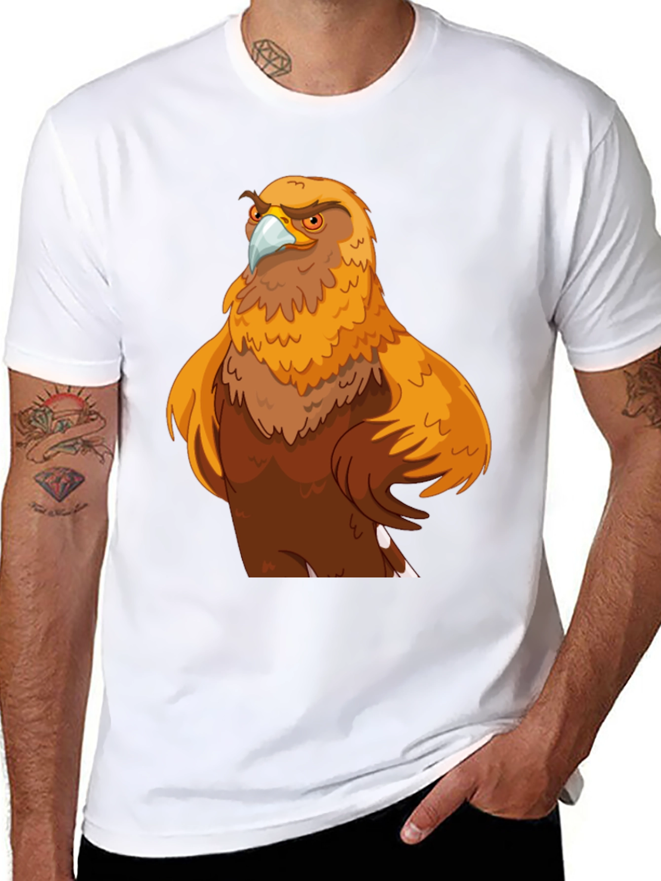 Cool Eagle Graphic T-Shirt