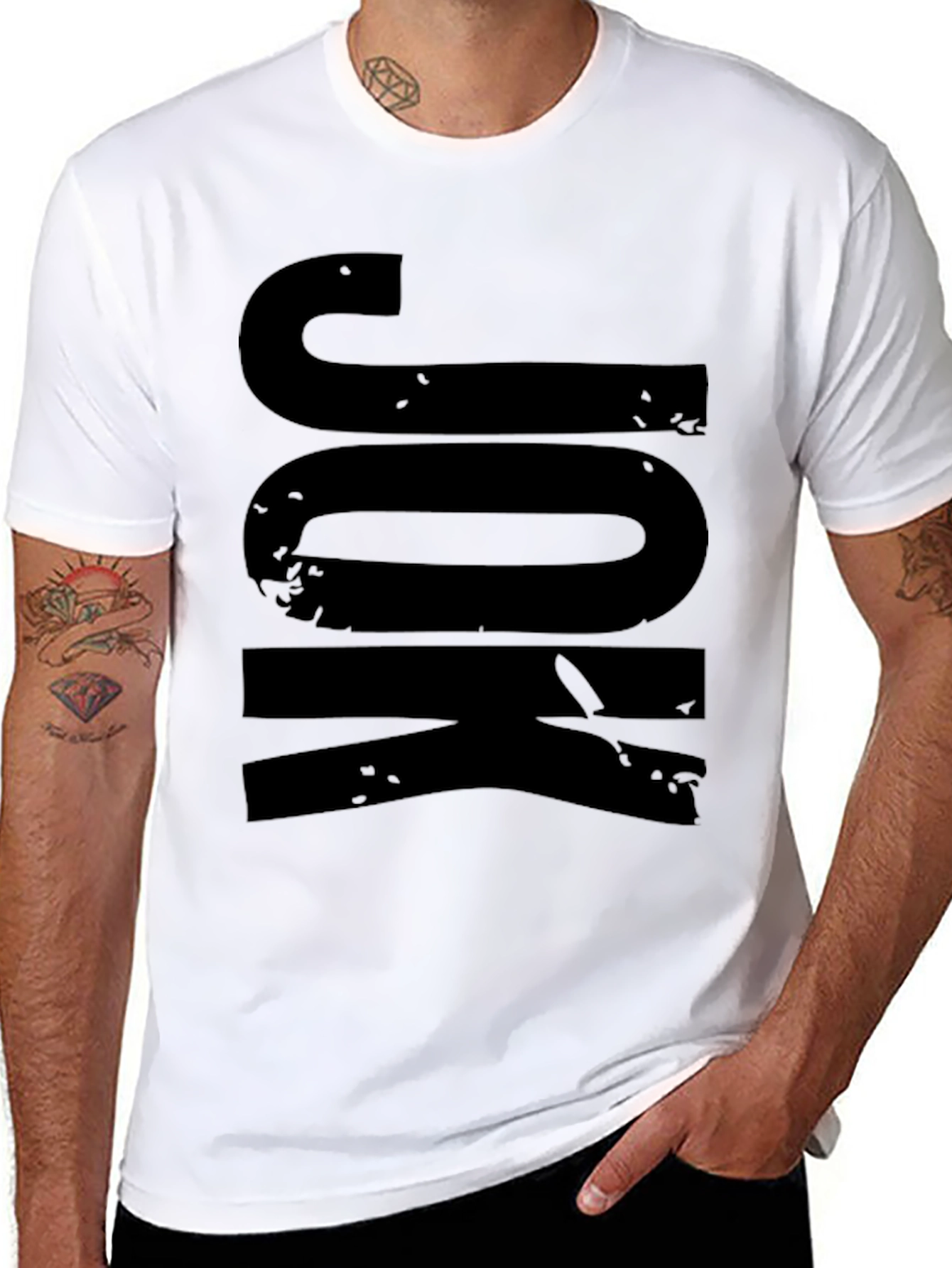 JOK Graphic Print Crew Neck T-Shirt