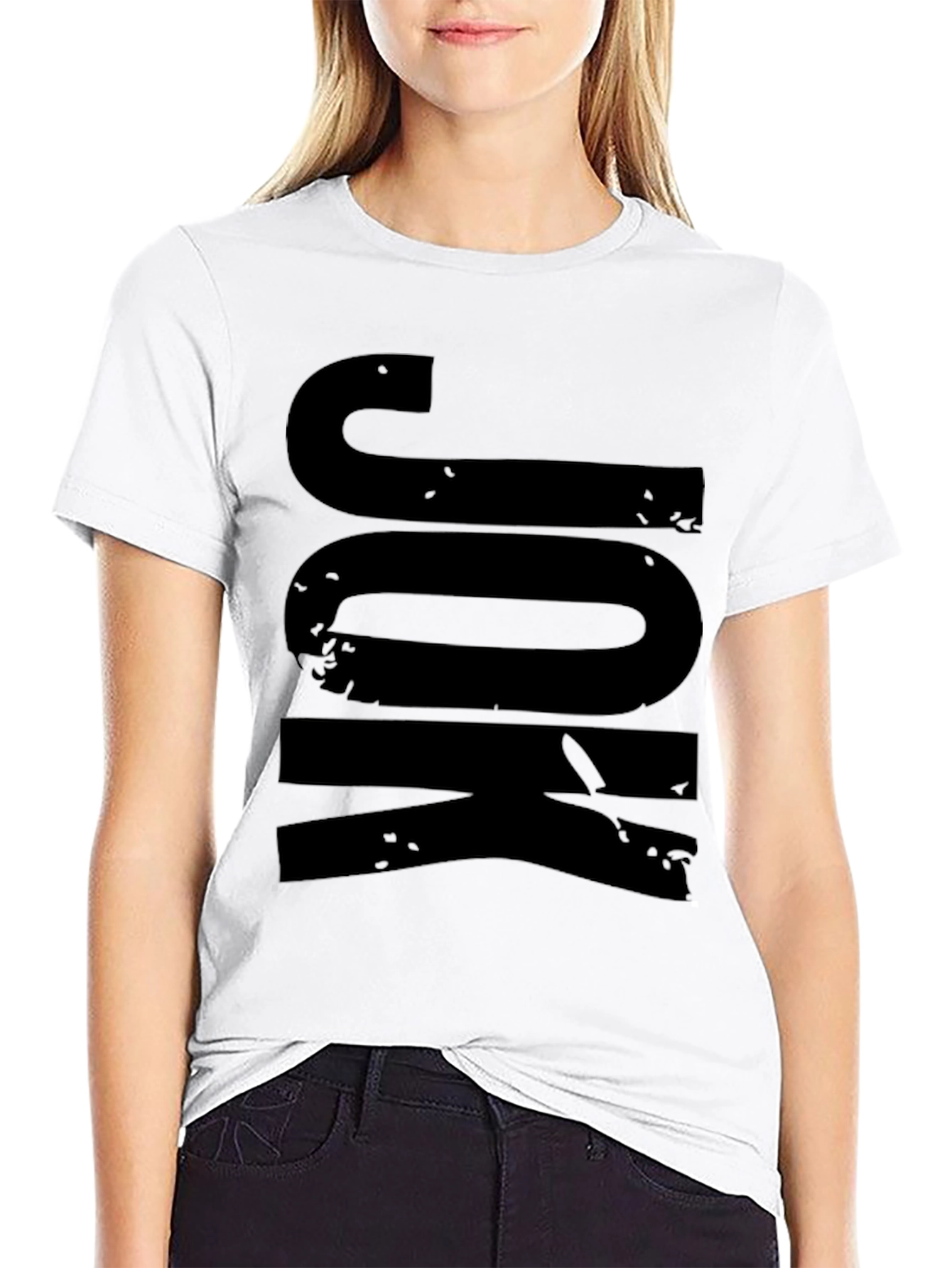 JOK Graphic Print Crew Neck T-Shirt