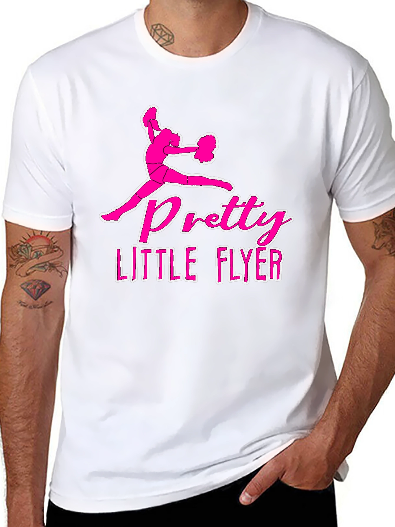 Pretty Little Flyer Cheerleader T-Shirt