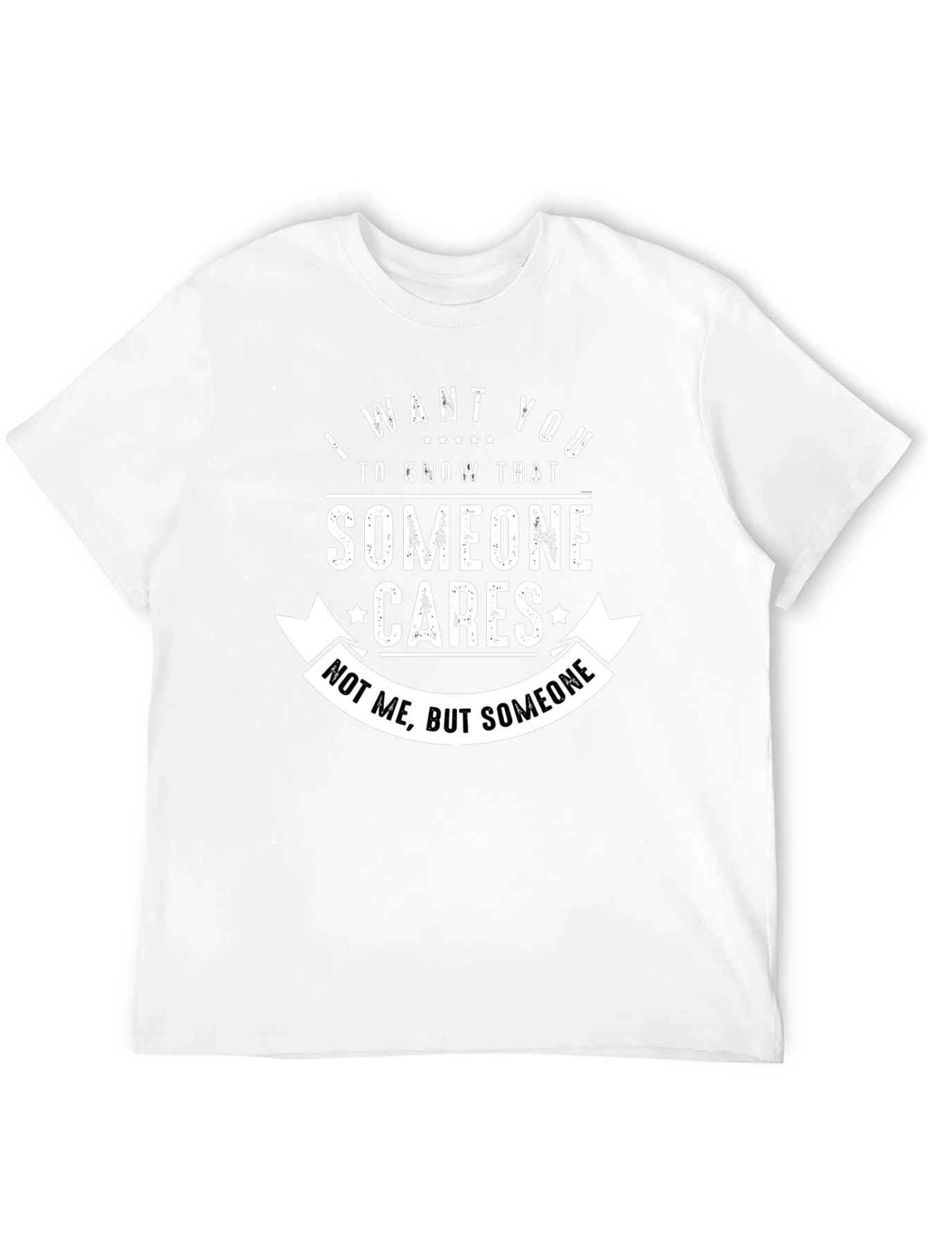 Funny Sarcastic Someone Cares Graphic T-Shirt