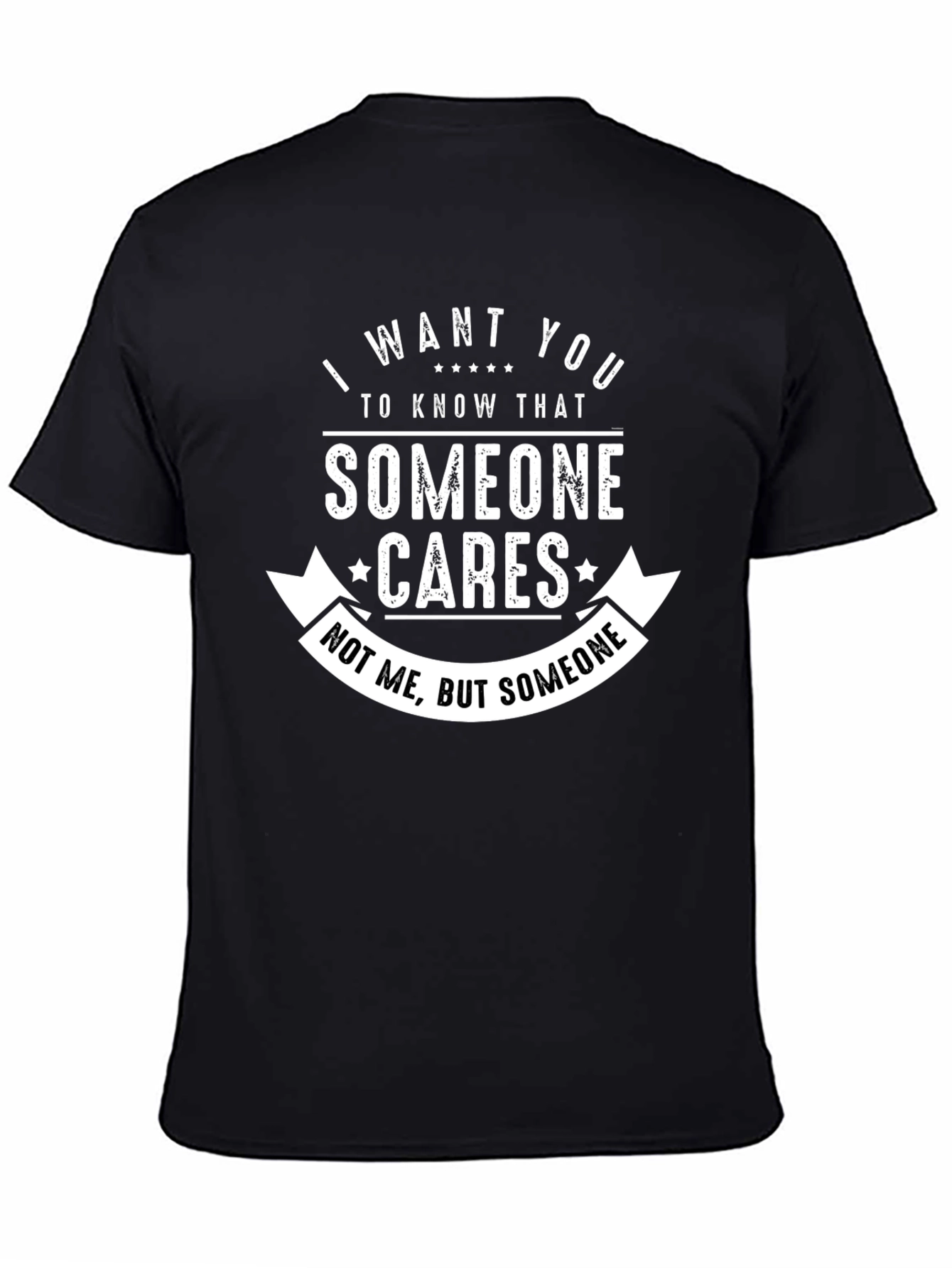 Funny Sarcastic Someone Cares Graphic T-Shirt