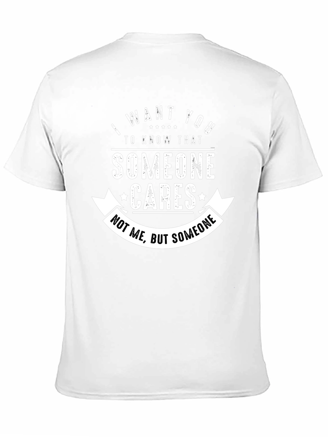 Funny Sarcastic Someone Cares Graphic T-Shirt