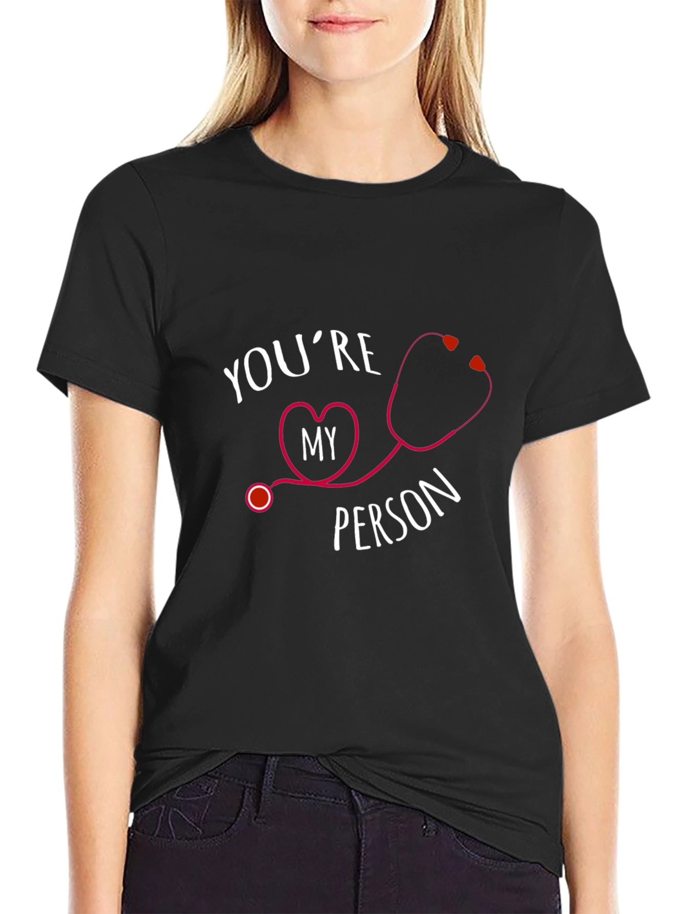 Youre My Person Stethoscope Graphic Tee
