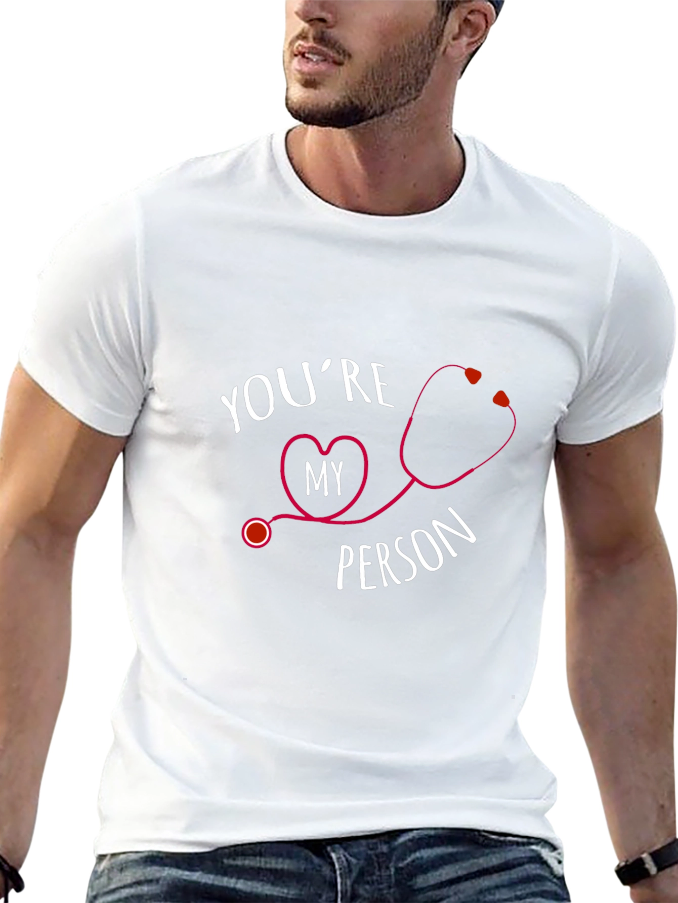 Youre My Person Stethoscope Graphic Tee