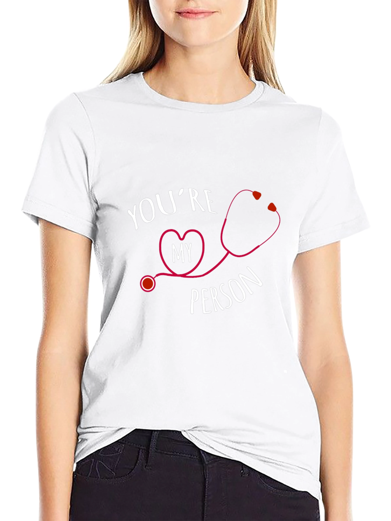 Youre My Person Stethoscope Graphic Tee