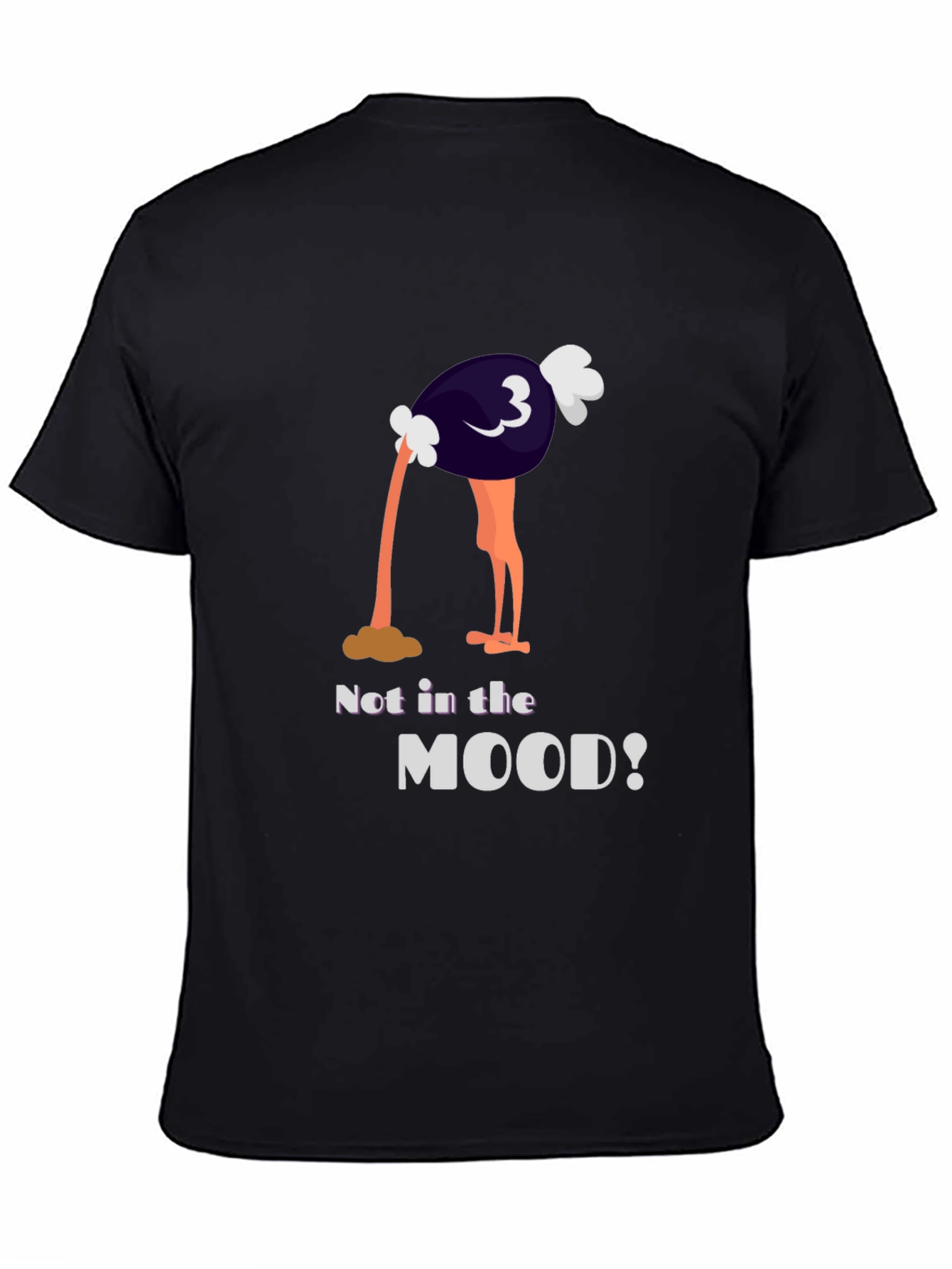 Not in the Mood Ostrich Graphic Tee