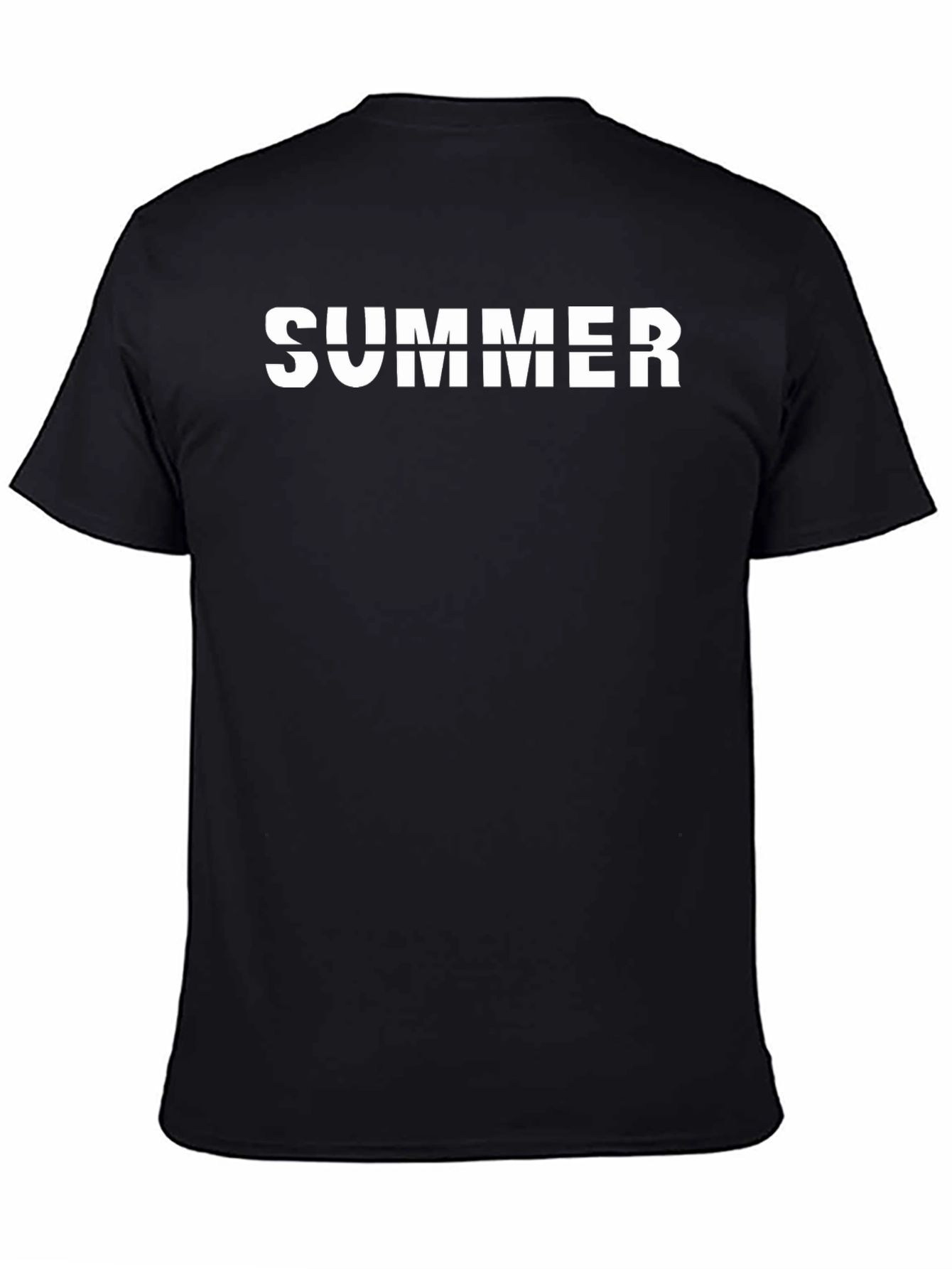 Summer Graphic Tee - Classic Black T-Shirt