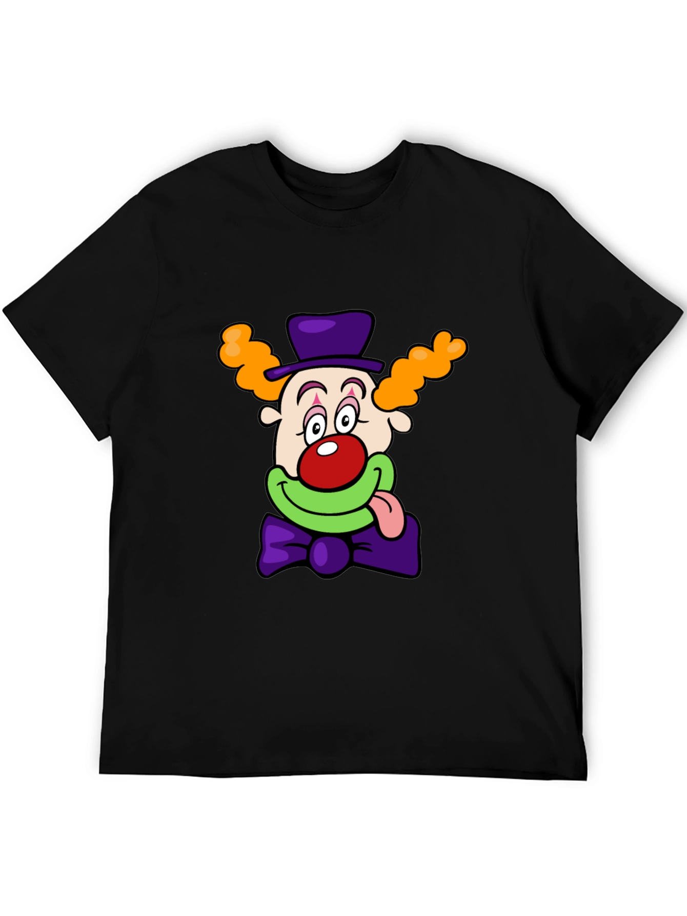 Clown Graphic T-Shirt - Mens Black Tee