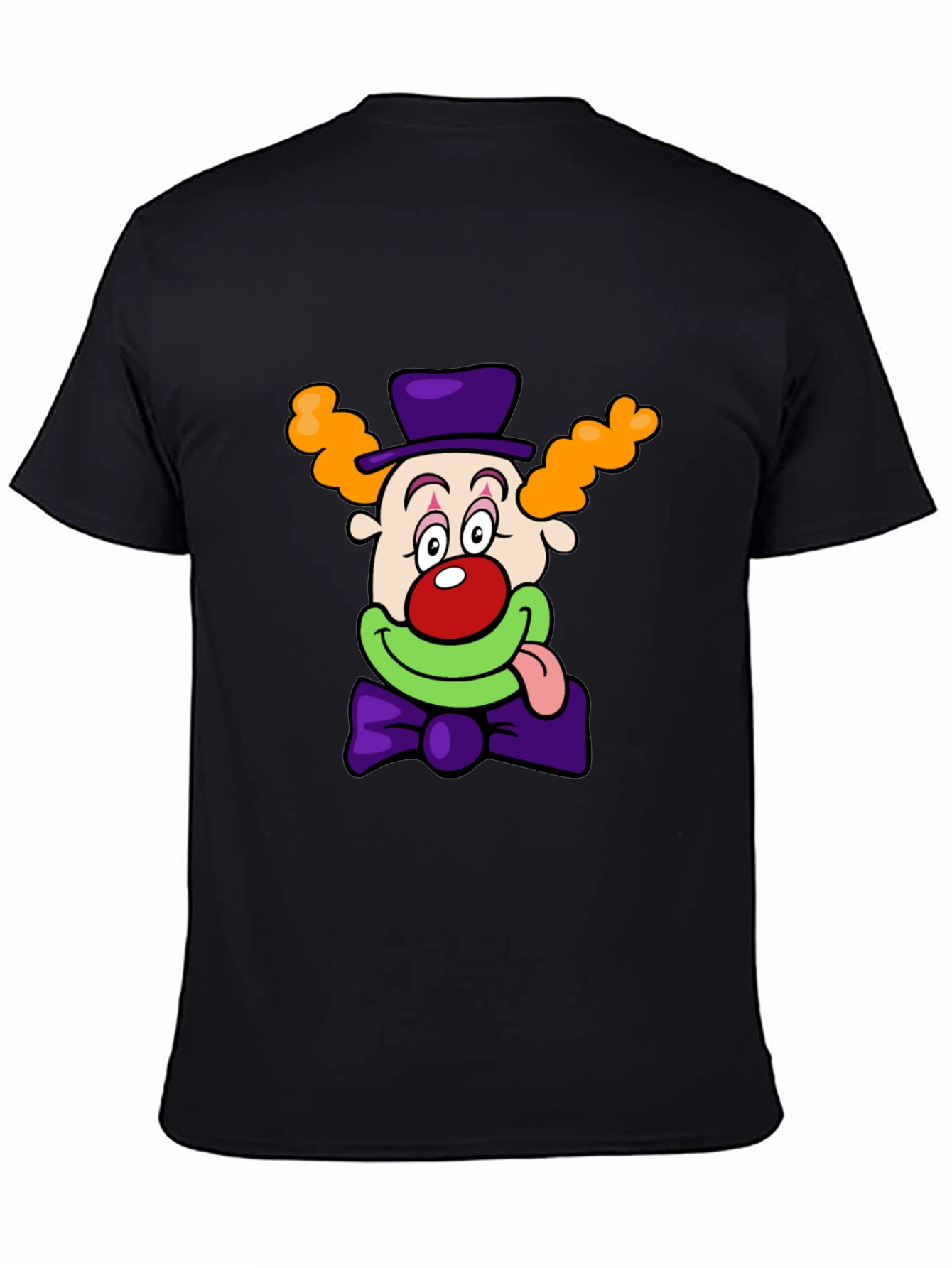 Clown Graphic T-Shirt - Mens Black Tee