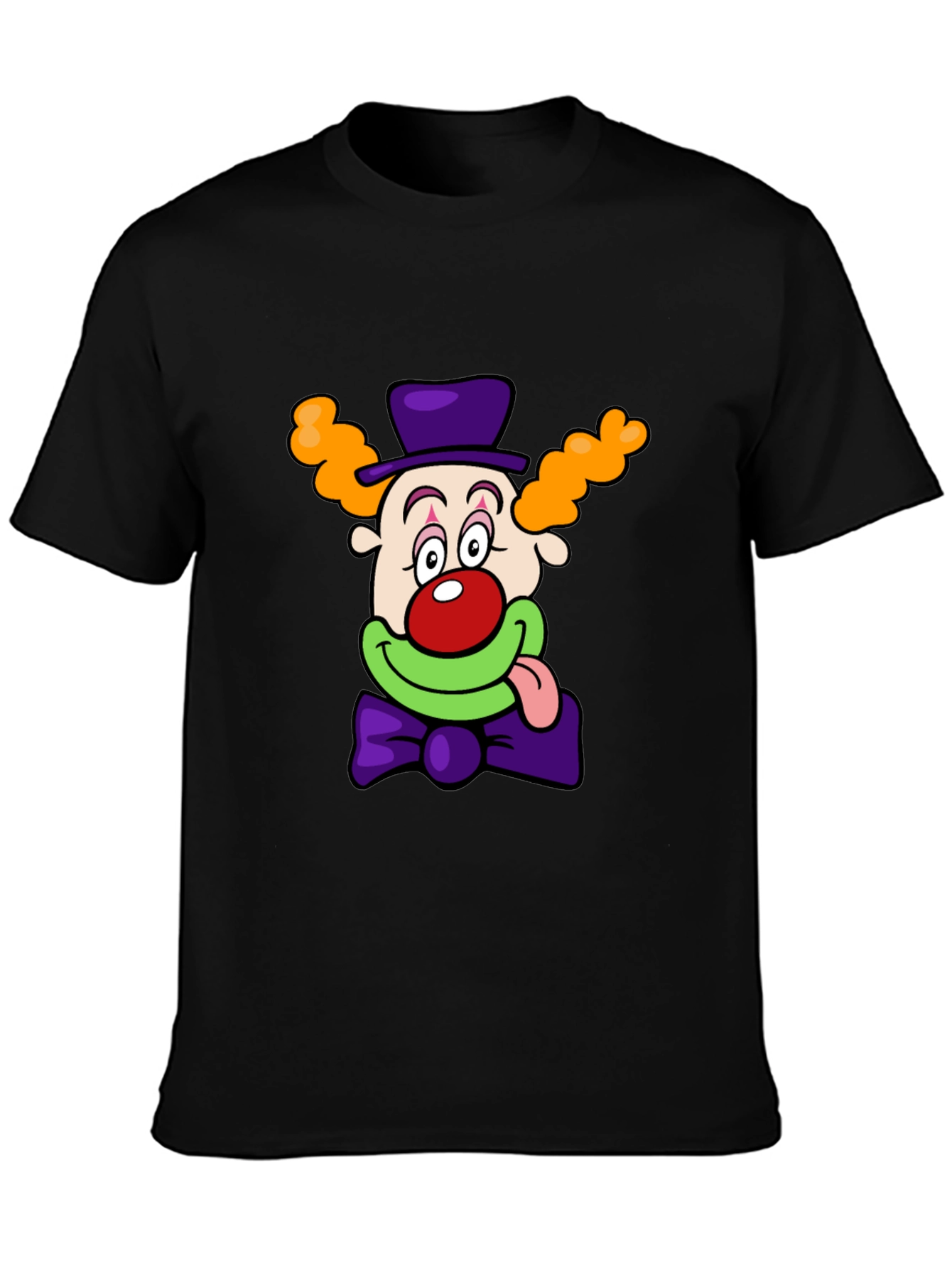 Clown Graphic T-Shirt - Mens Black Tee