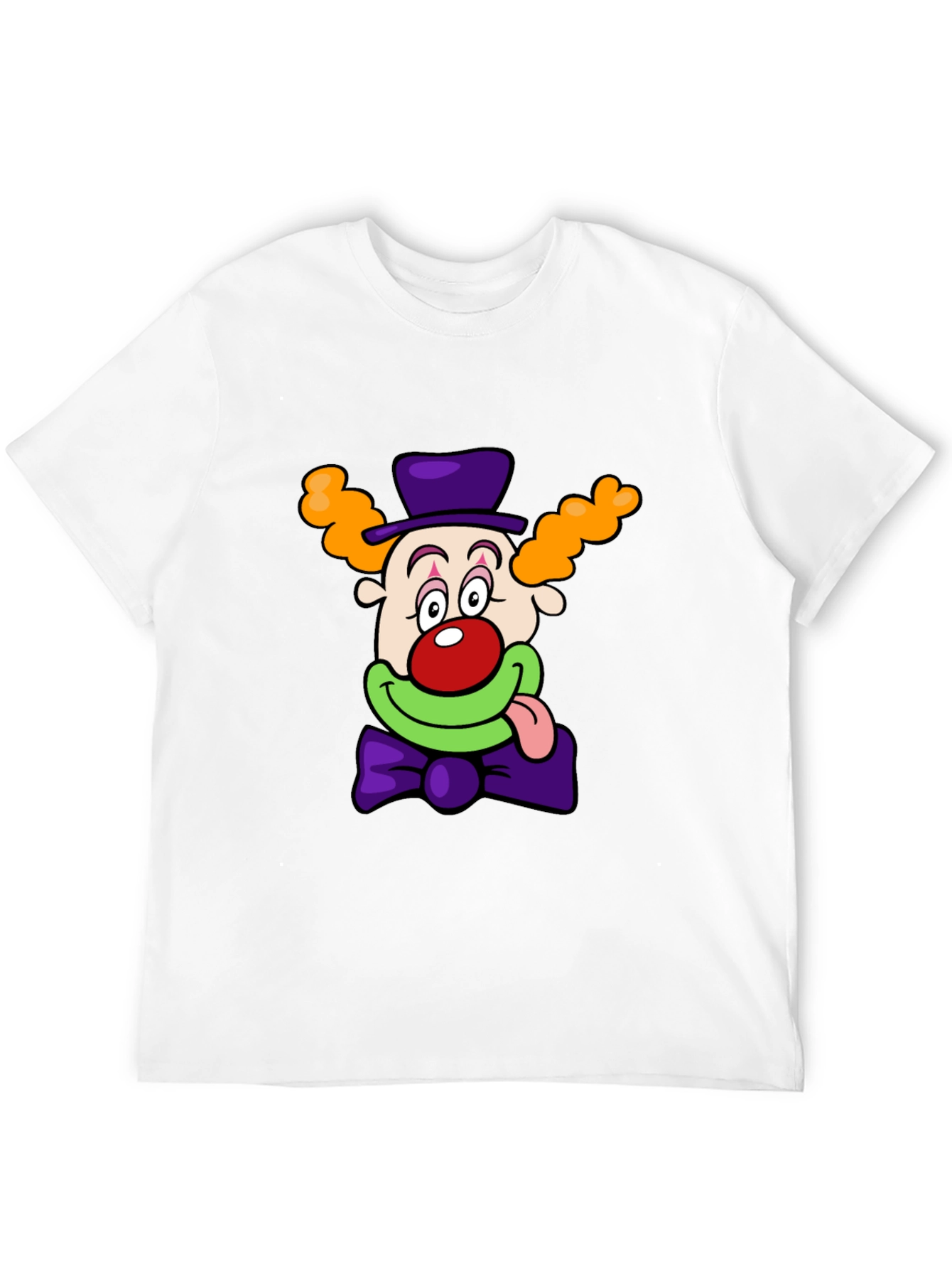 Clown Graphic T-Shirt - Mens Black Tee