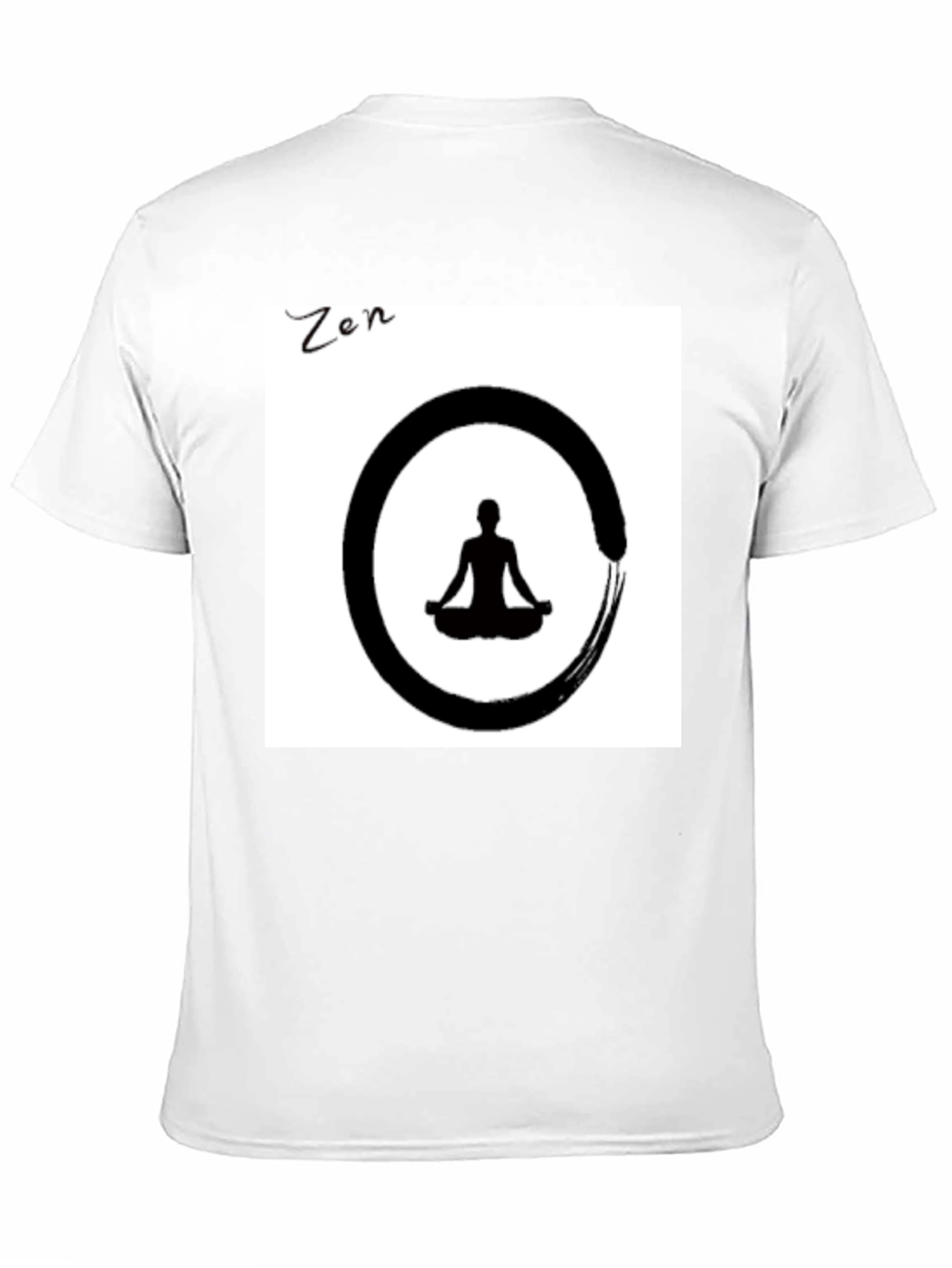 Zen Circle Meditation T-Shirt - Relaxed Fit