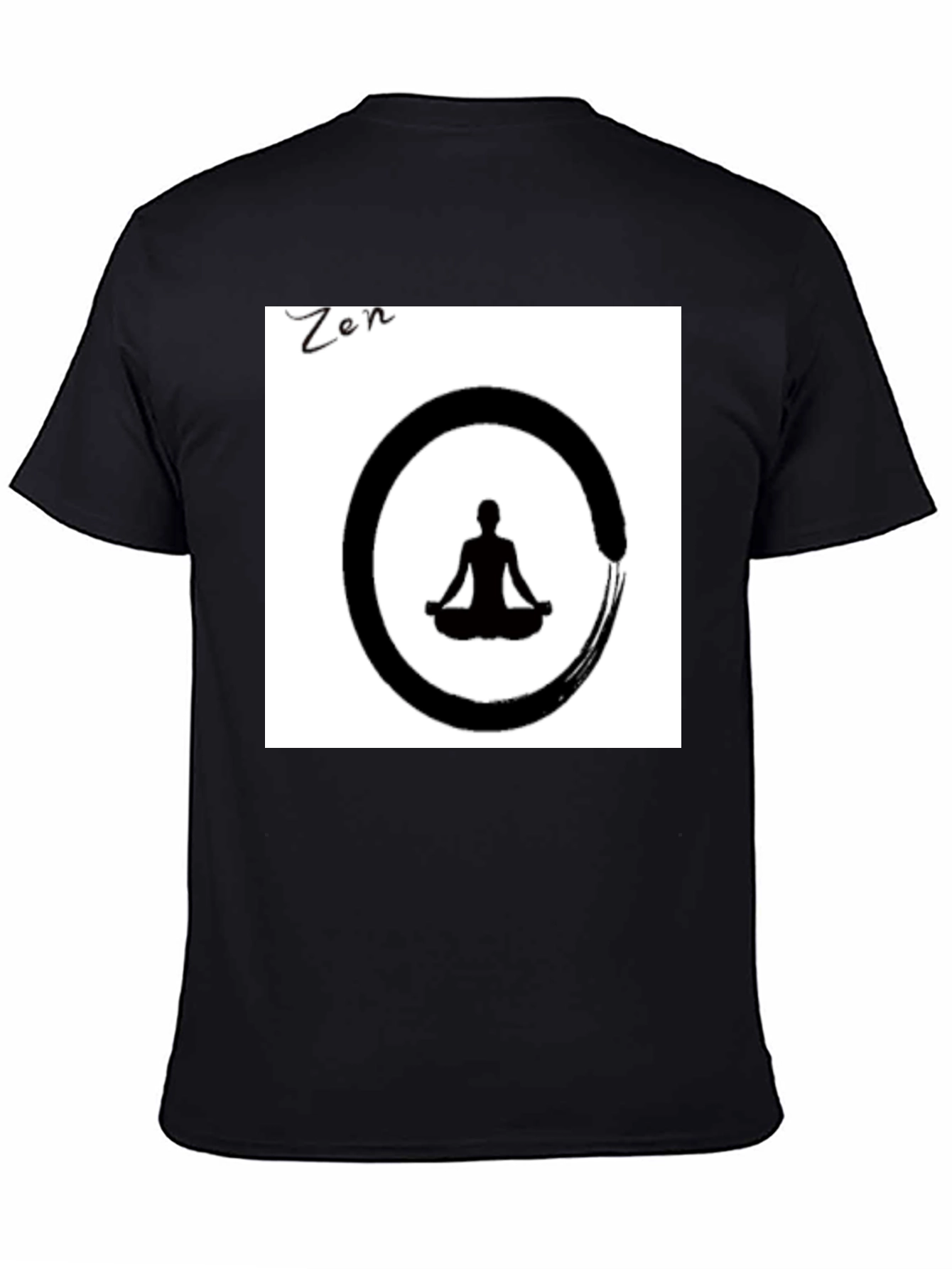Zen Circle Meditation T-Shirt - Relaxed Fit