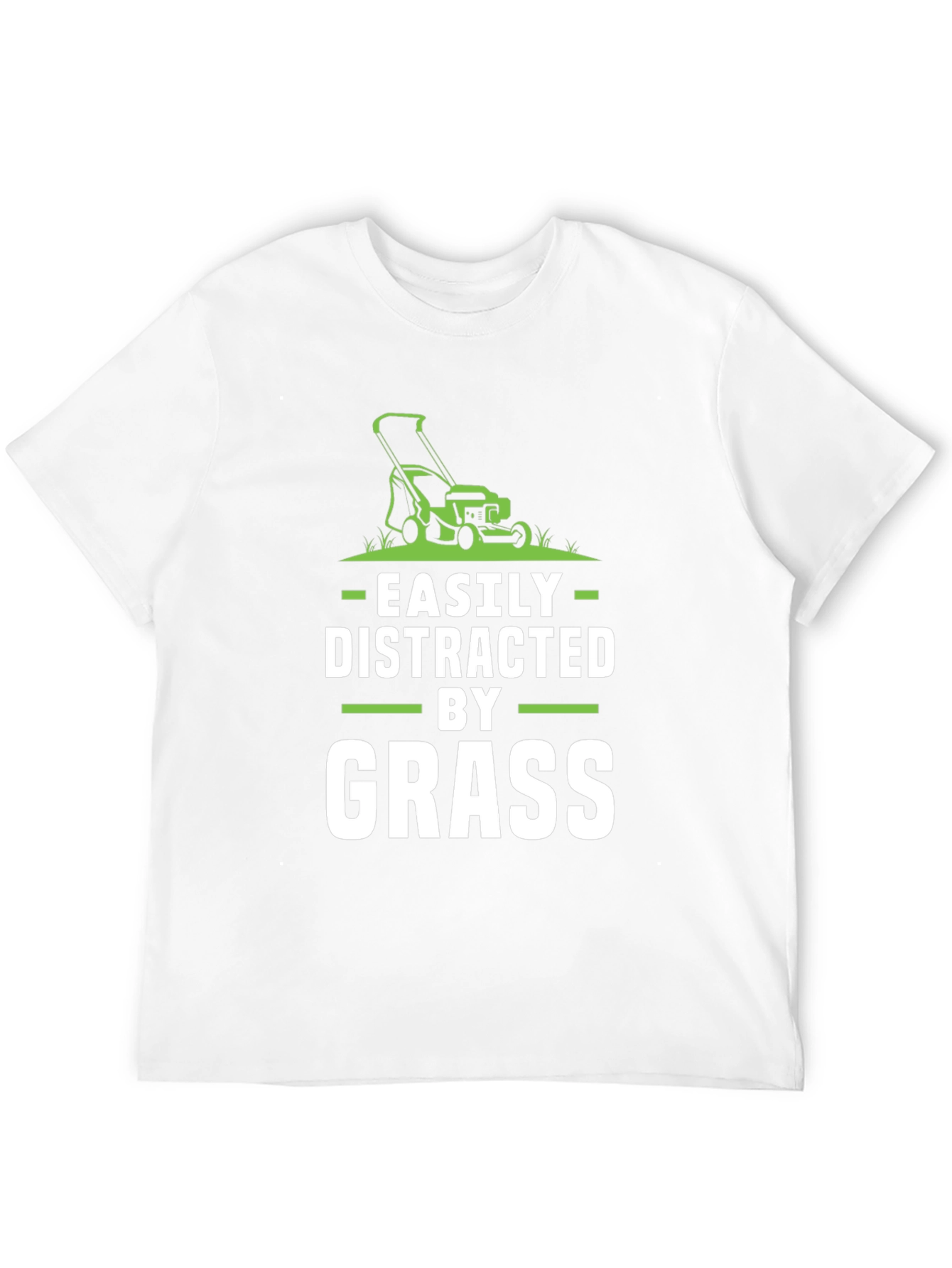 Easily Distracted by Grass Graphic T-Shirt