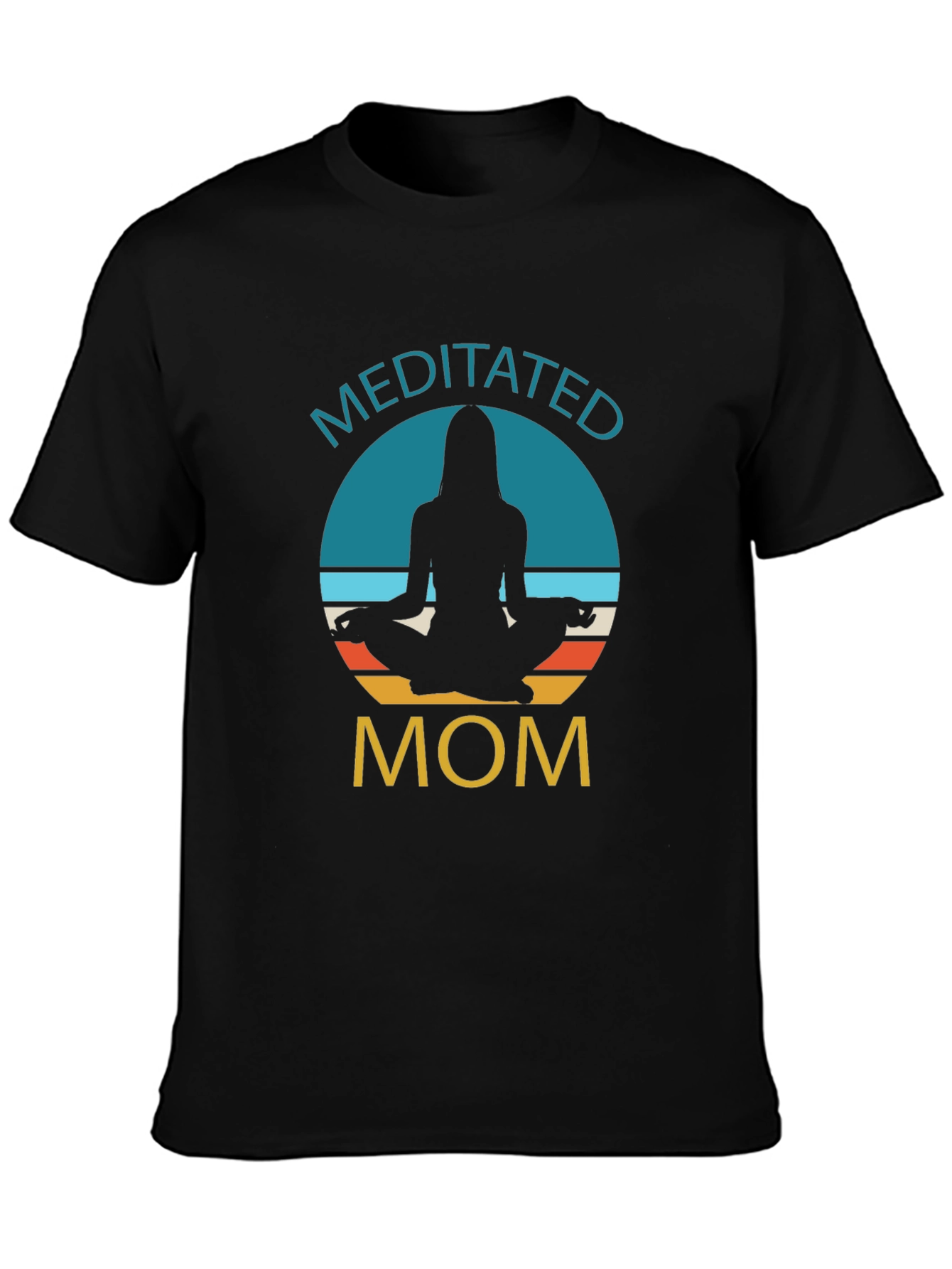 Meditated Mom Graphic T-Shirt