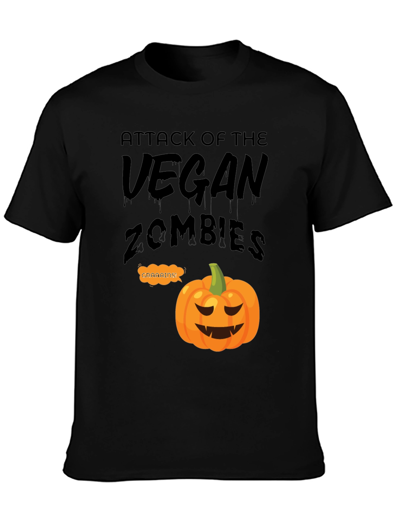 Vegan Zombies Halloween T-Shirt