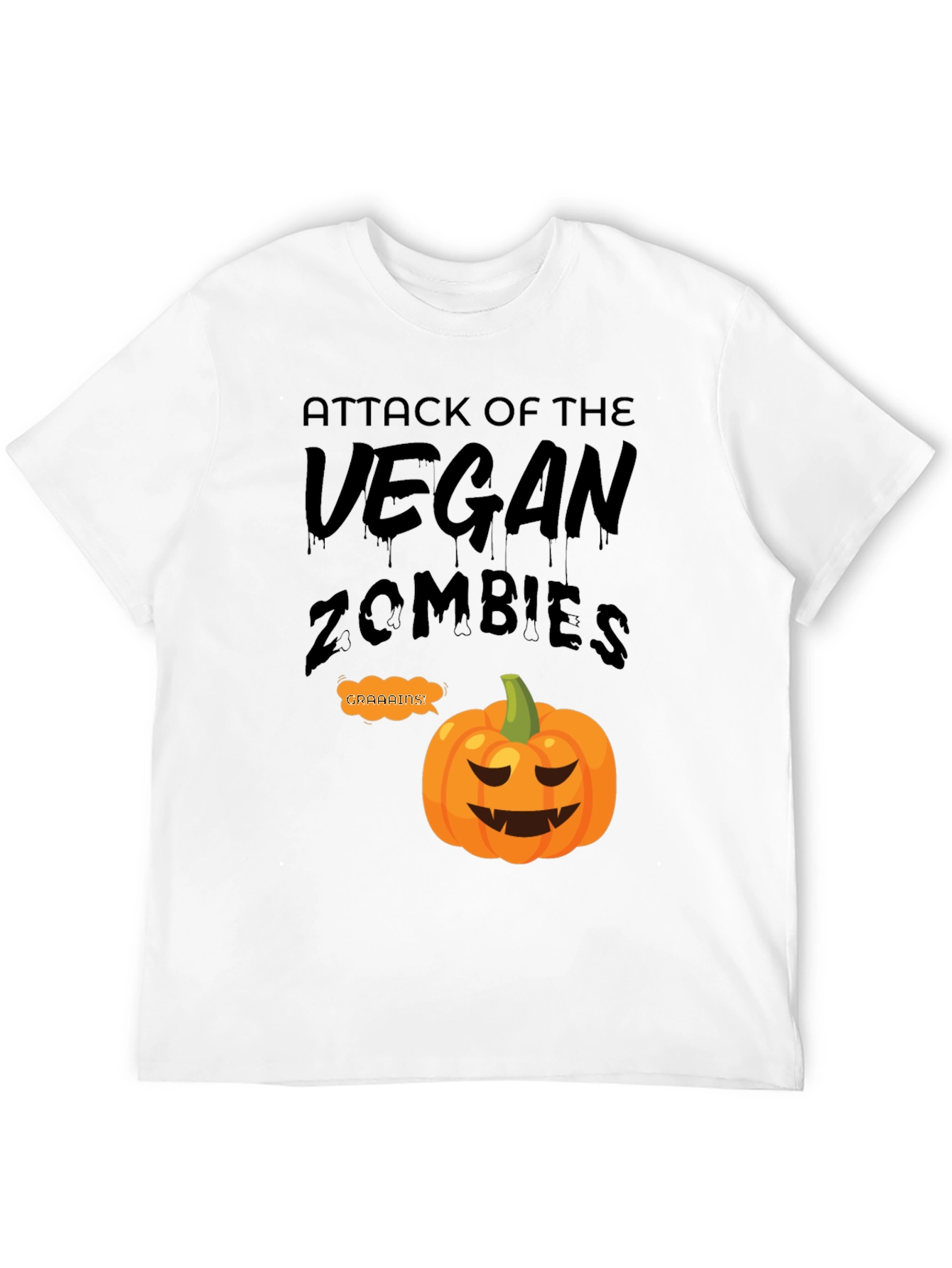 Vegan Zombies Halloween T-Shirt