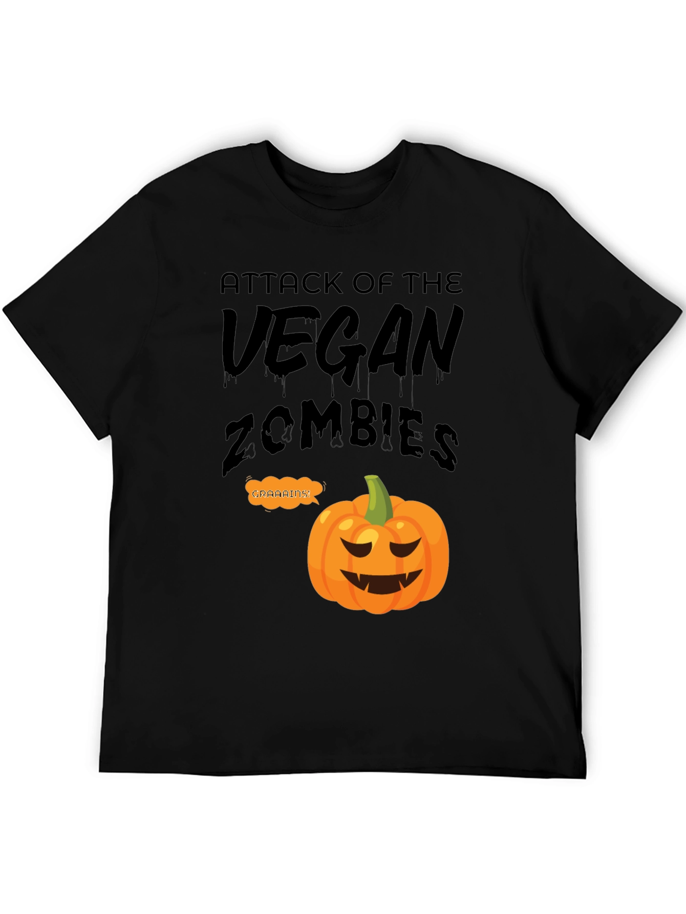 Vegan Zombies Halloween T-Shirt