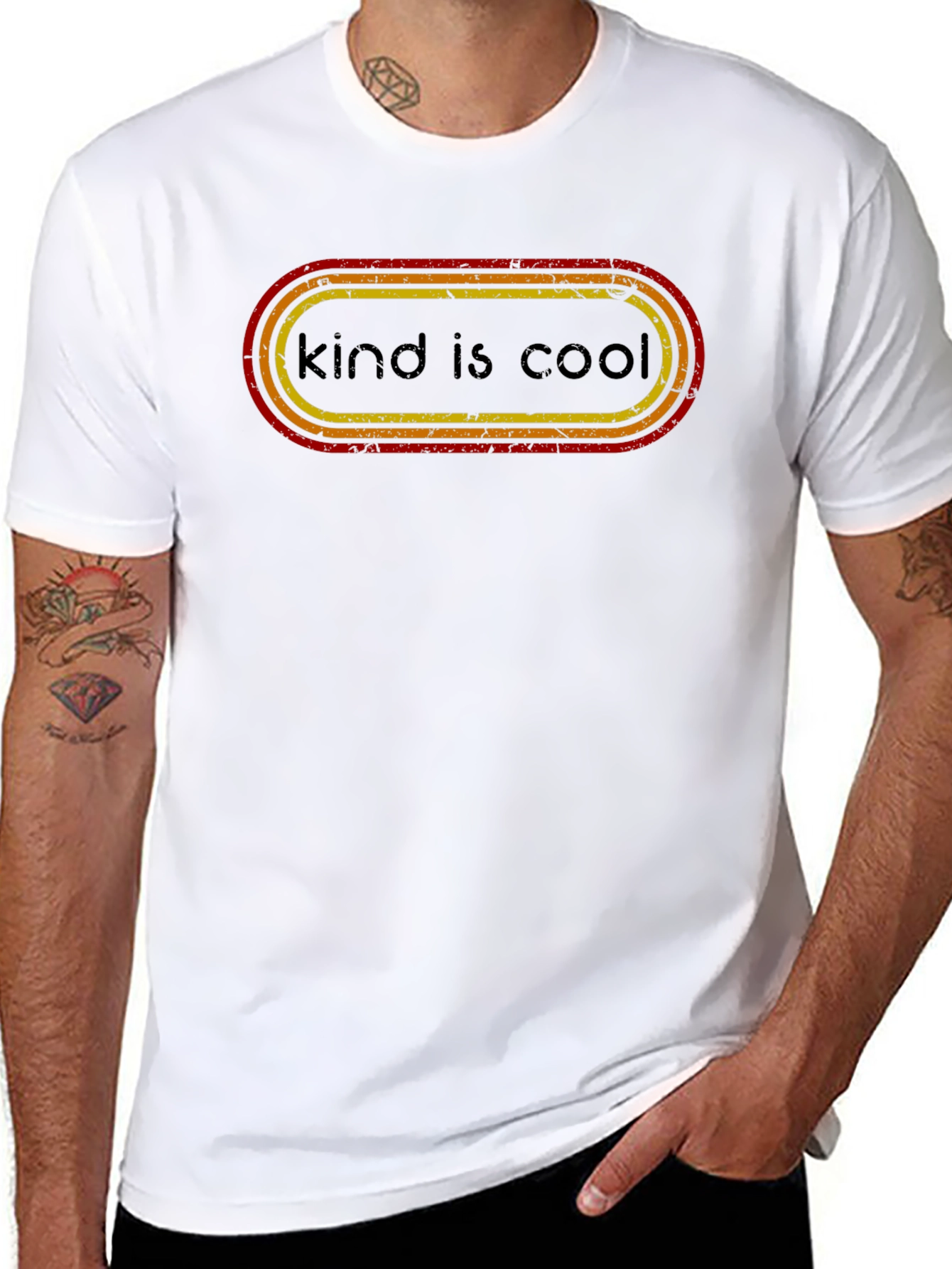 Kind is Cool Retro Graphic T-Shirt