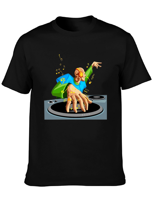 DJ Graphic T-Shirt - Music Lover Tee