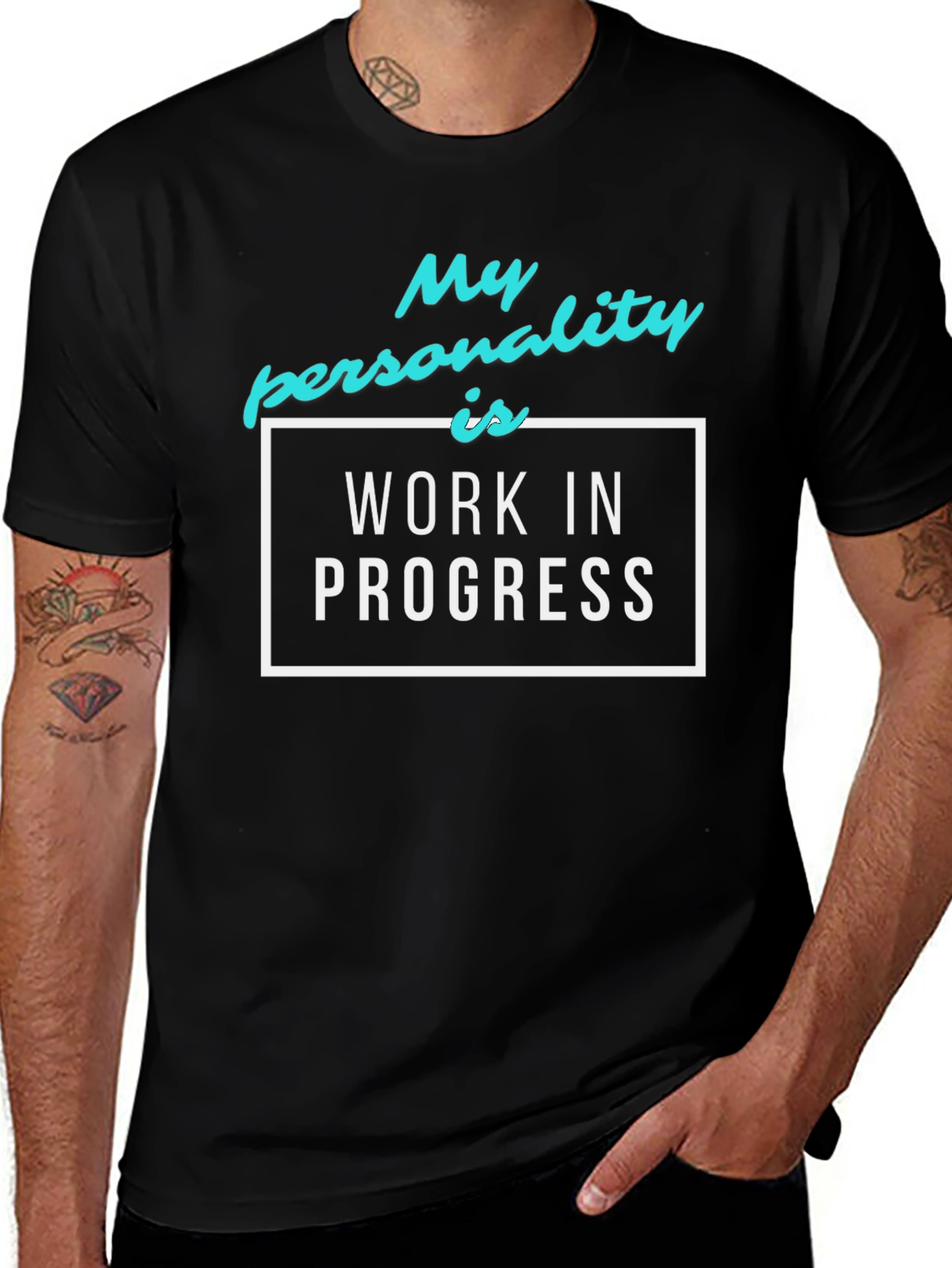Work in Progress T-Shirt - Funny Personality Tee