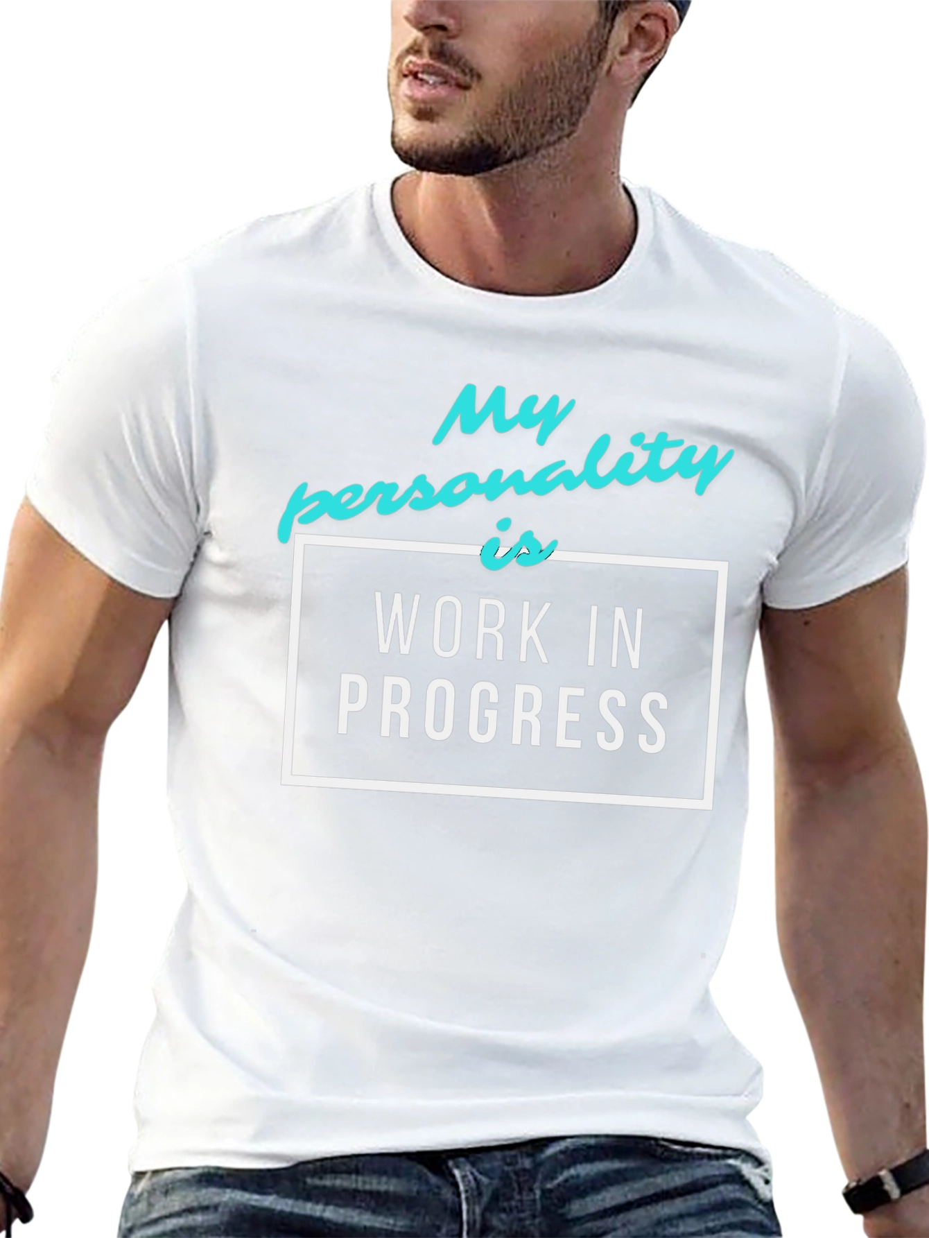 Work in Progress T-Shirt - Funny Personality Tee