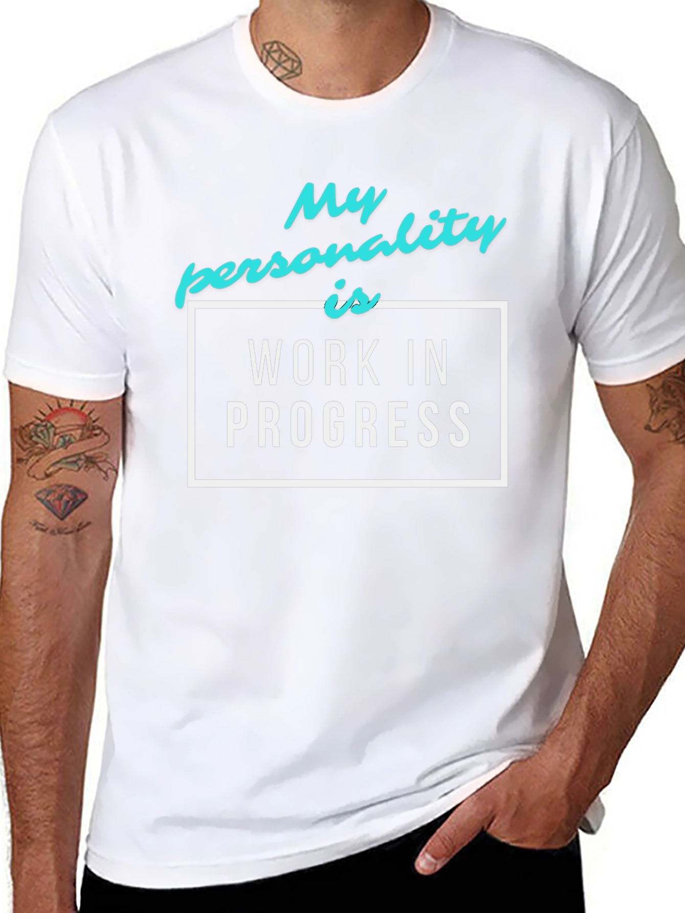 Work in Progress T-Shirt - Funny Personality Tee