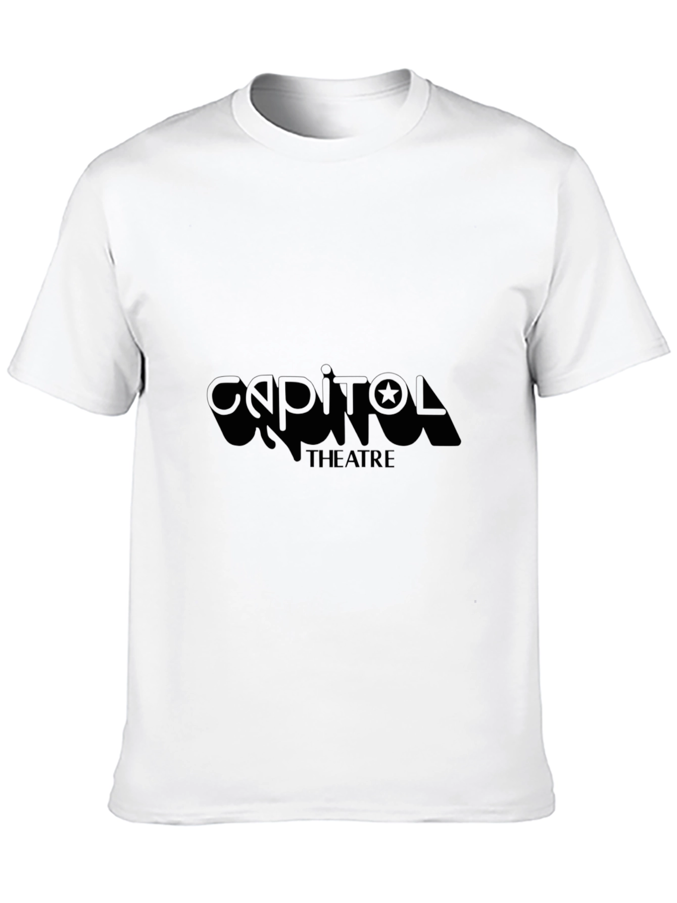 Capitol Theatre Black T-Shirt - Retro Style