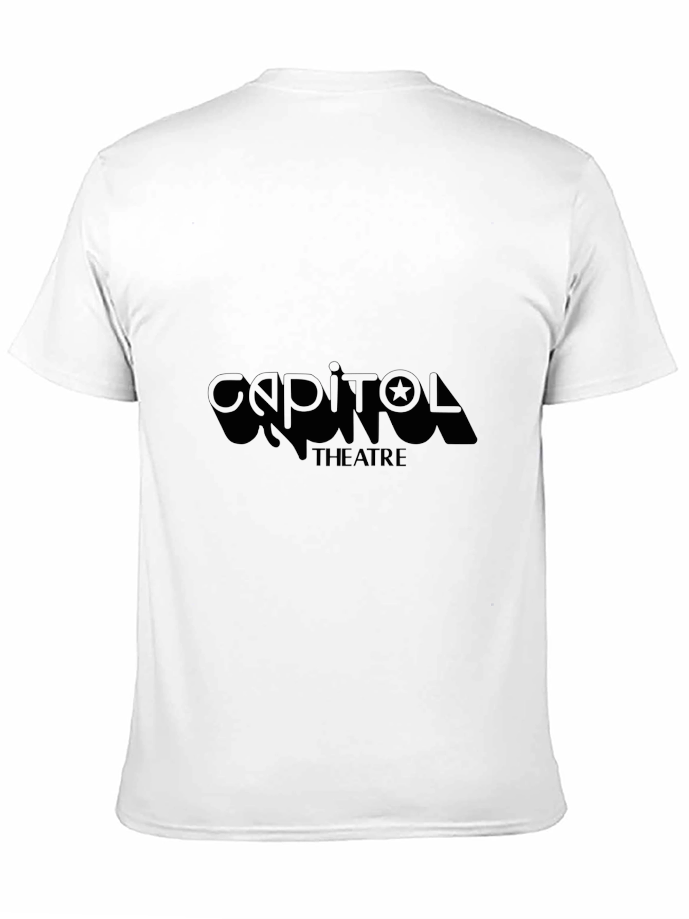 Capitol Theatre Black T-Shirt - Retro Style